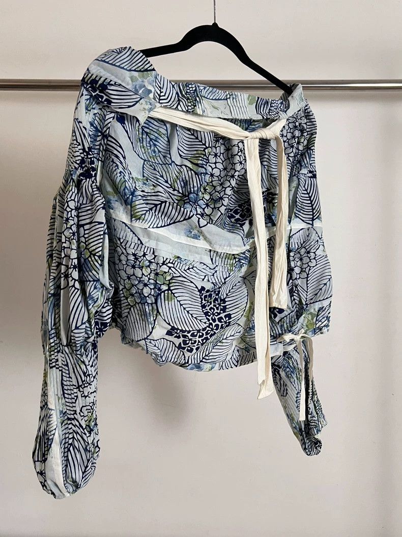 Comme Des Garcons Japanese-style strappy top