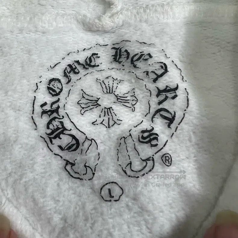 CHROME HEARTS Size L Zipper coat