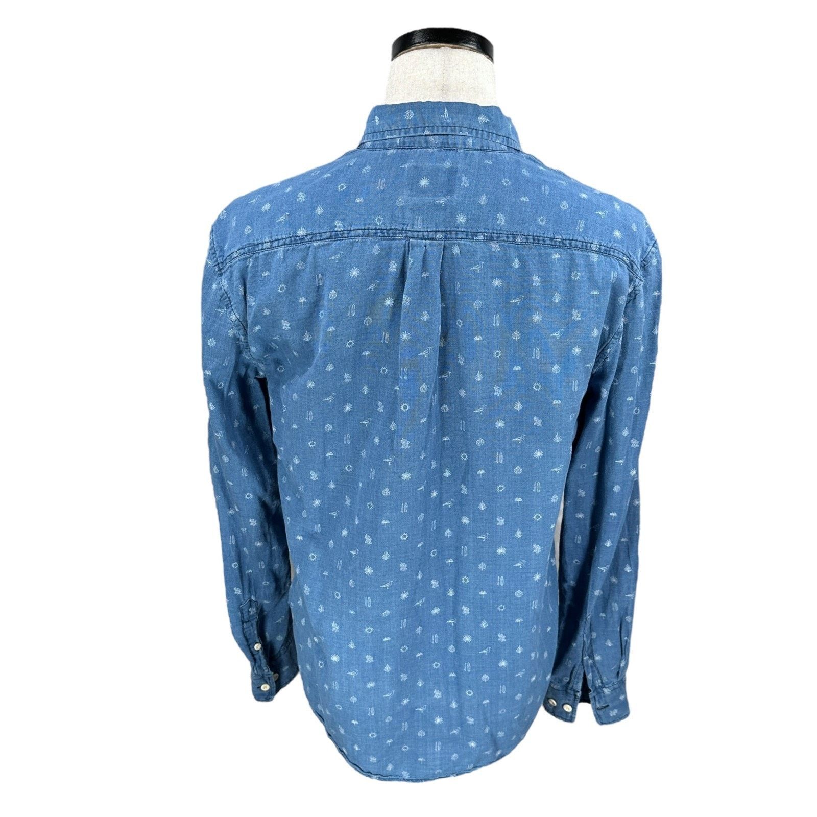 Other Johnnie-O Hangin Out Shirt Men’s M Indigo Blue Button Down Size US M / EU 48-50 / 2 - 2 Thumbnail