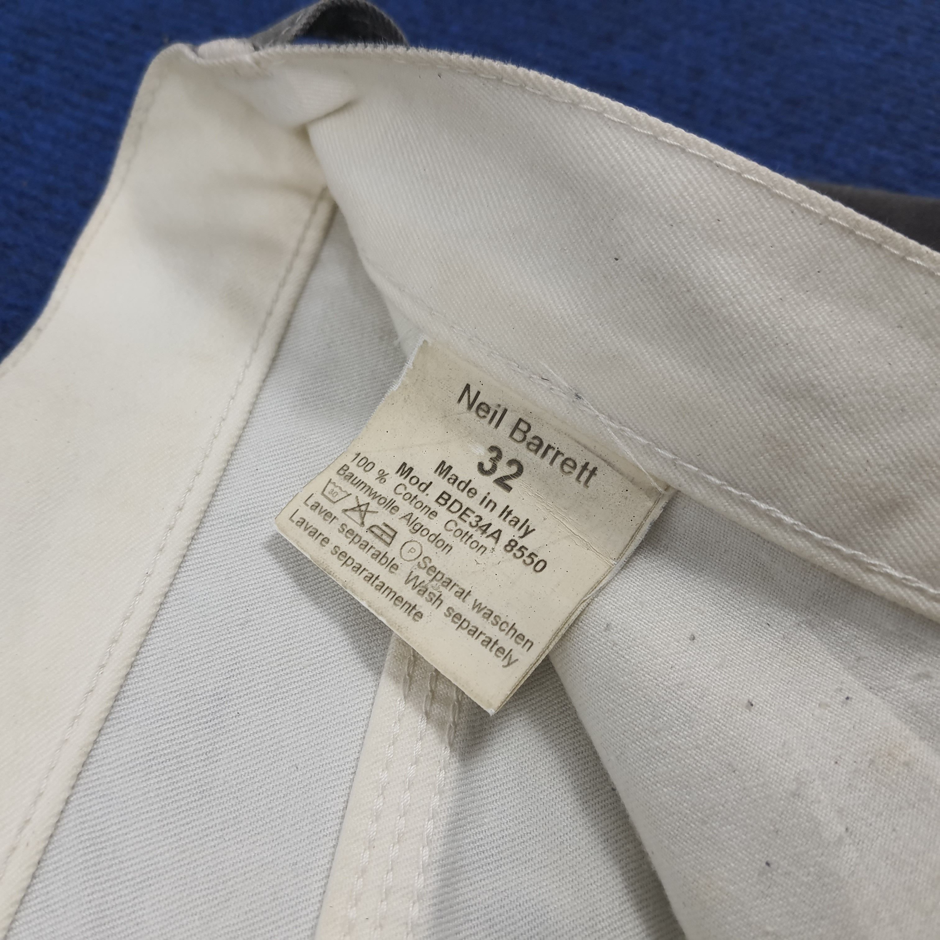 Neil Barrett × Vintage Vintage Neil Barrett BDE34A 8550 Pants Size US 32 / EU 48 - 8 Thumbnail