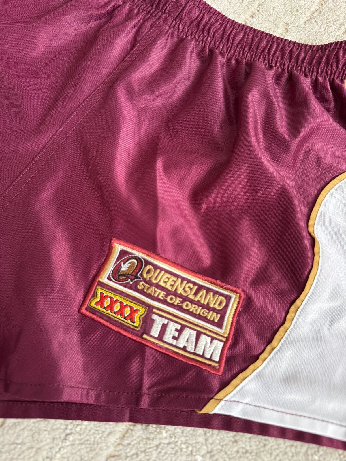 Canterbury of New Zealand × Vintage Vintage Queensland Of Origin Canterbury Rugby Shorts Jersey Size US 34 / EU 50 - 5 Thumbnail