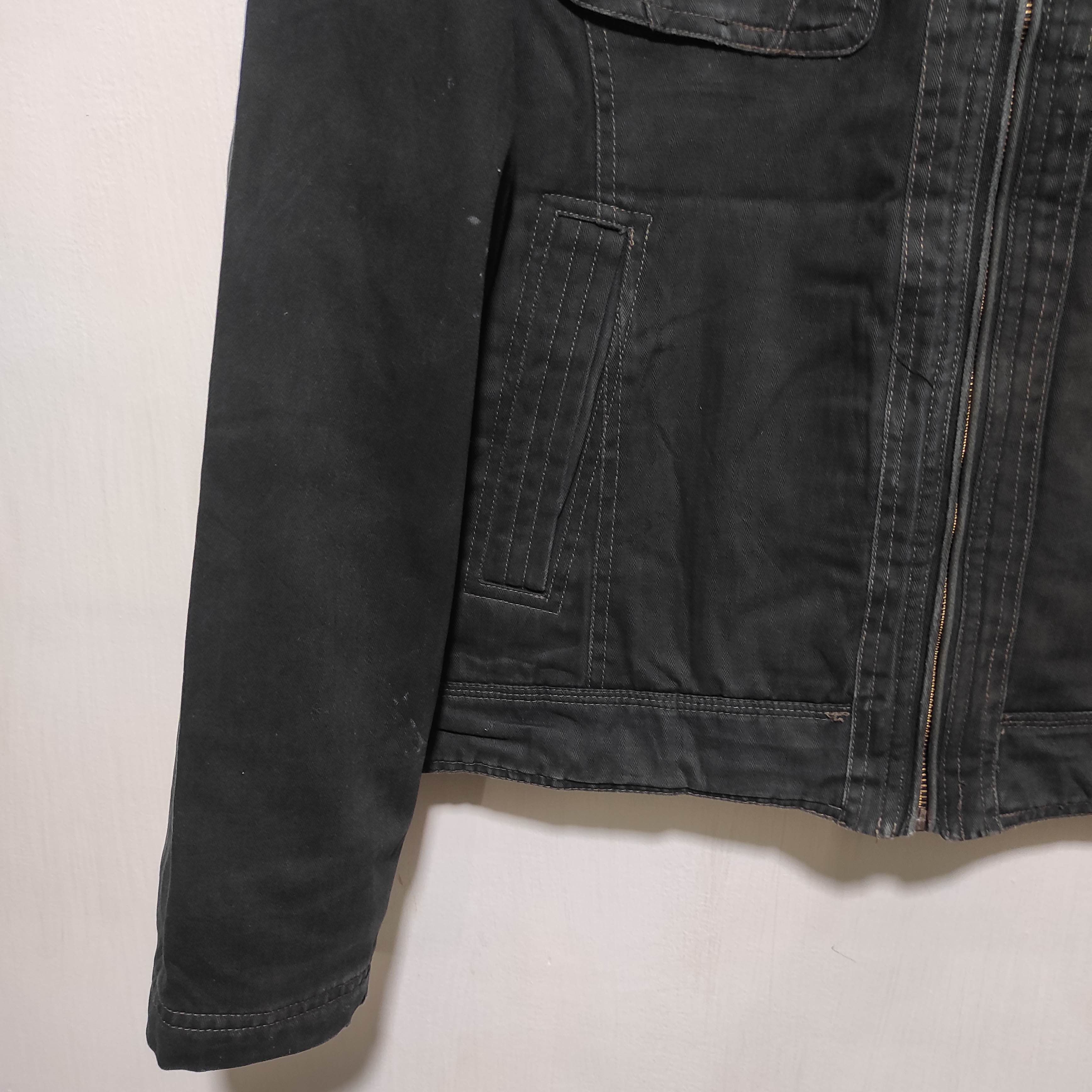 Vintage Vtg Distressed Tora by Toraichi Tactical Denim Jacket Racer Size US L / EU 52-54 / 3 - 4 Thumbnail