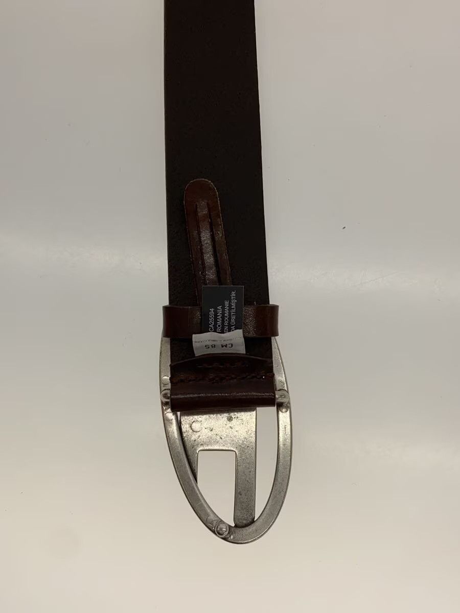 Diesel Diesel Cowhide Belt Brown Size ONE SIZE - 5 Thumbnail