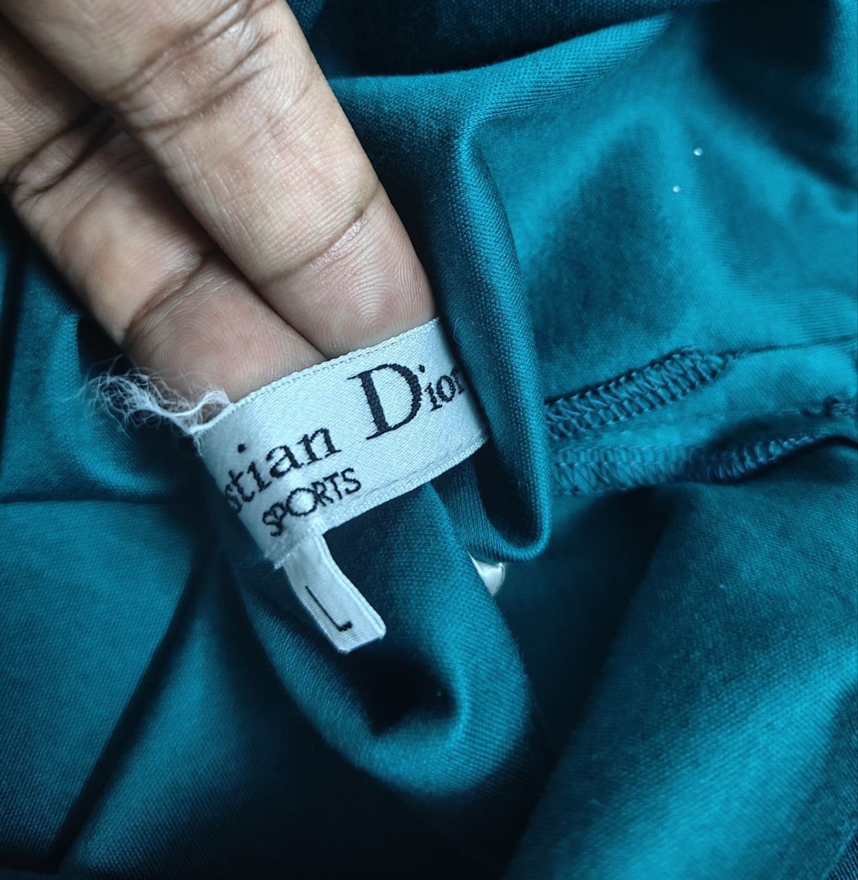 Dior Christian Dior Embroidered Big Font Logo T Size M / US 6-8 / IT 42-44 - 7 Thumbnail