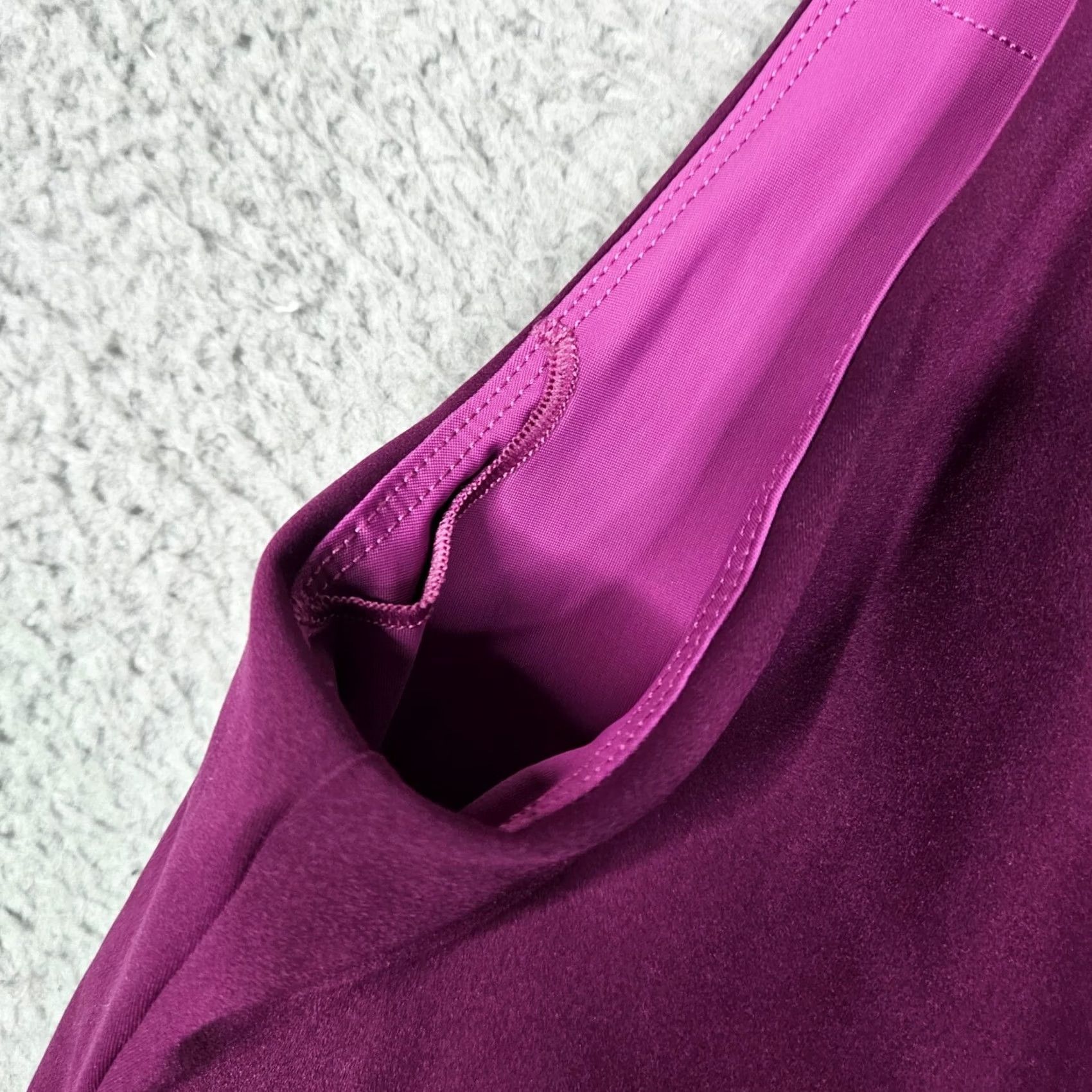 Outdoor Voices Outdoor Voices Women's Round Neck Cropped Tank Top S Purple Cotton Nylon Spandex Blended Fabric Casual Sports Shirt Size S / US 4 / IT 40 - 6 Thumbnail