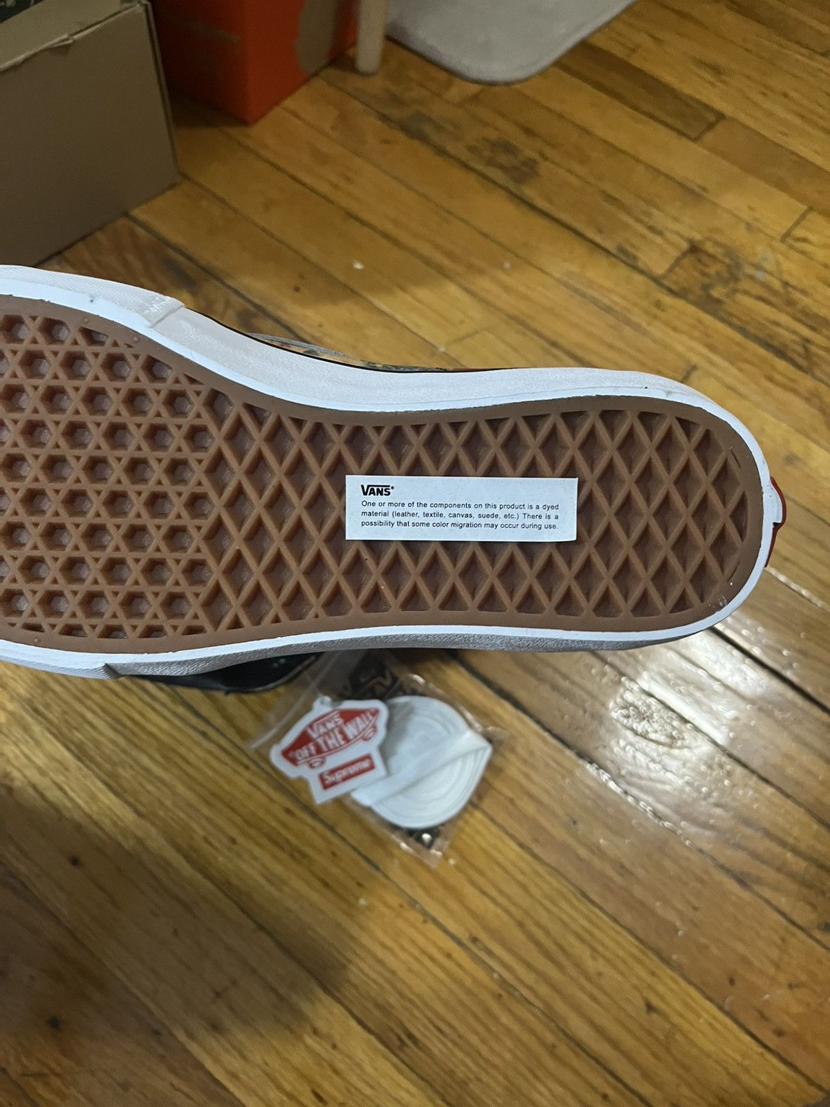 Supreme Supreme blood and semen high too vans Size US 10 / EU 43 - 2 Thumbnail