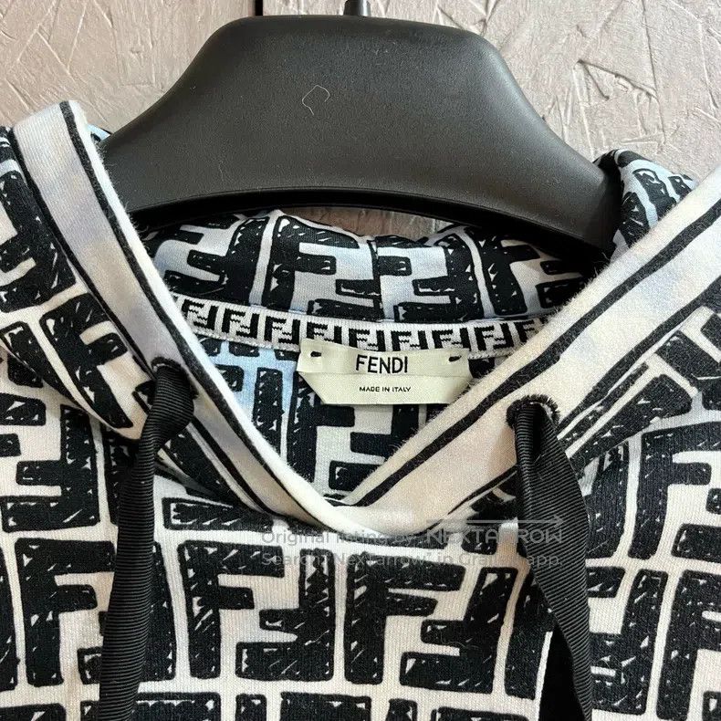Fendi Fendi California Sky Camo Print Hooded Sweatshirt Size XS / US 0-2 / IT 36-38 - 3 Thumbnail
