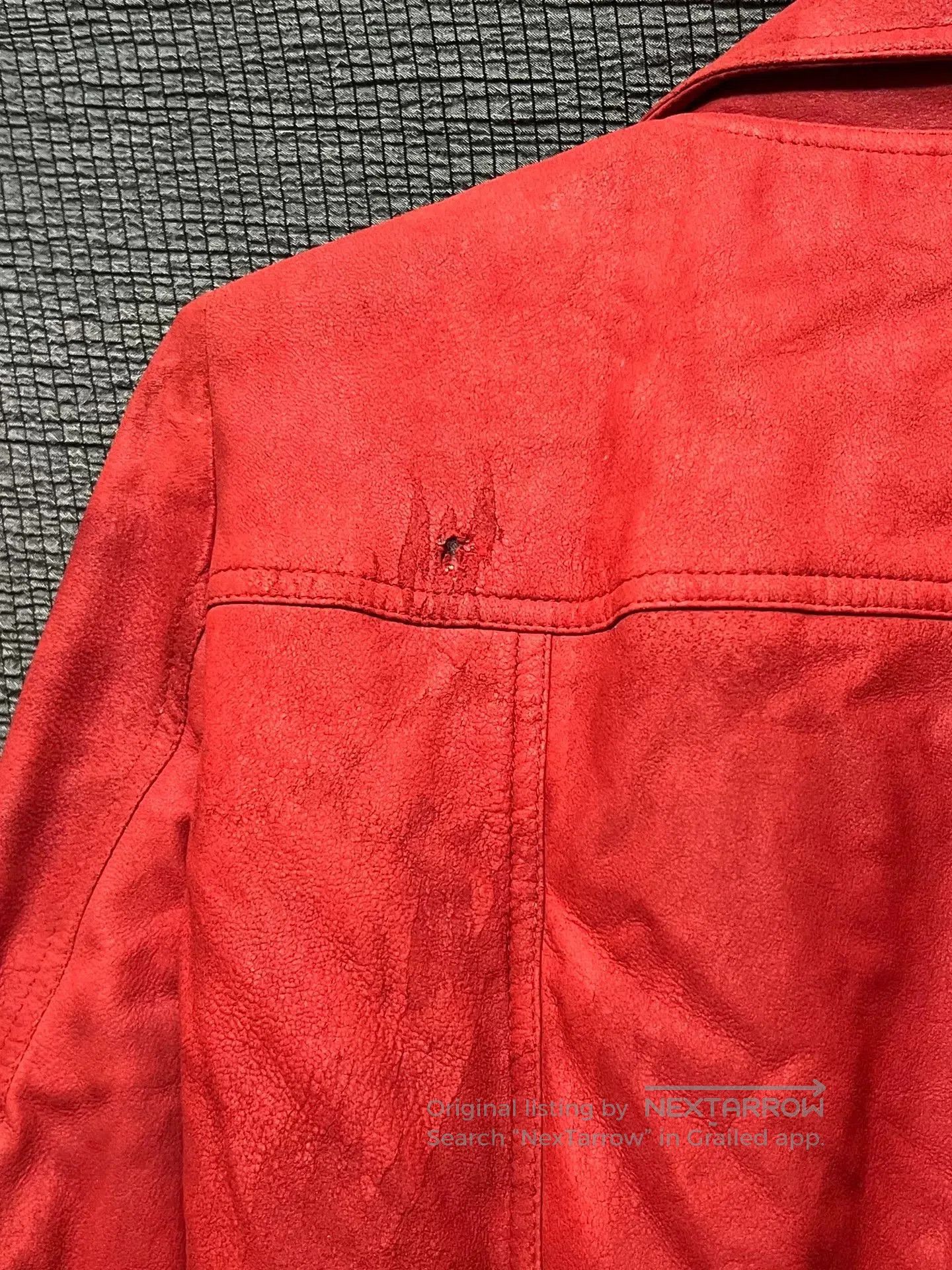 Rick Owens Rick Owens Red Lambskin Down Coat. Size US M / EU 48-50 / 2 - 3 Thumbnail