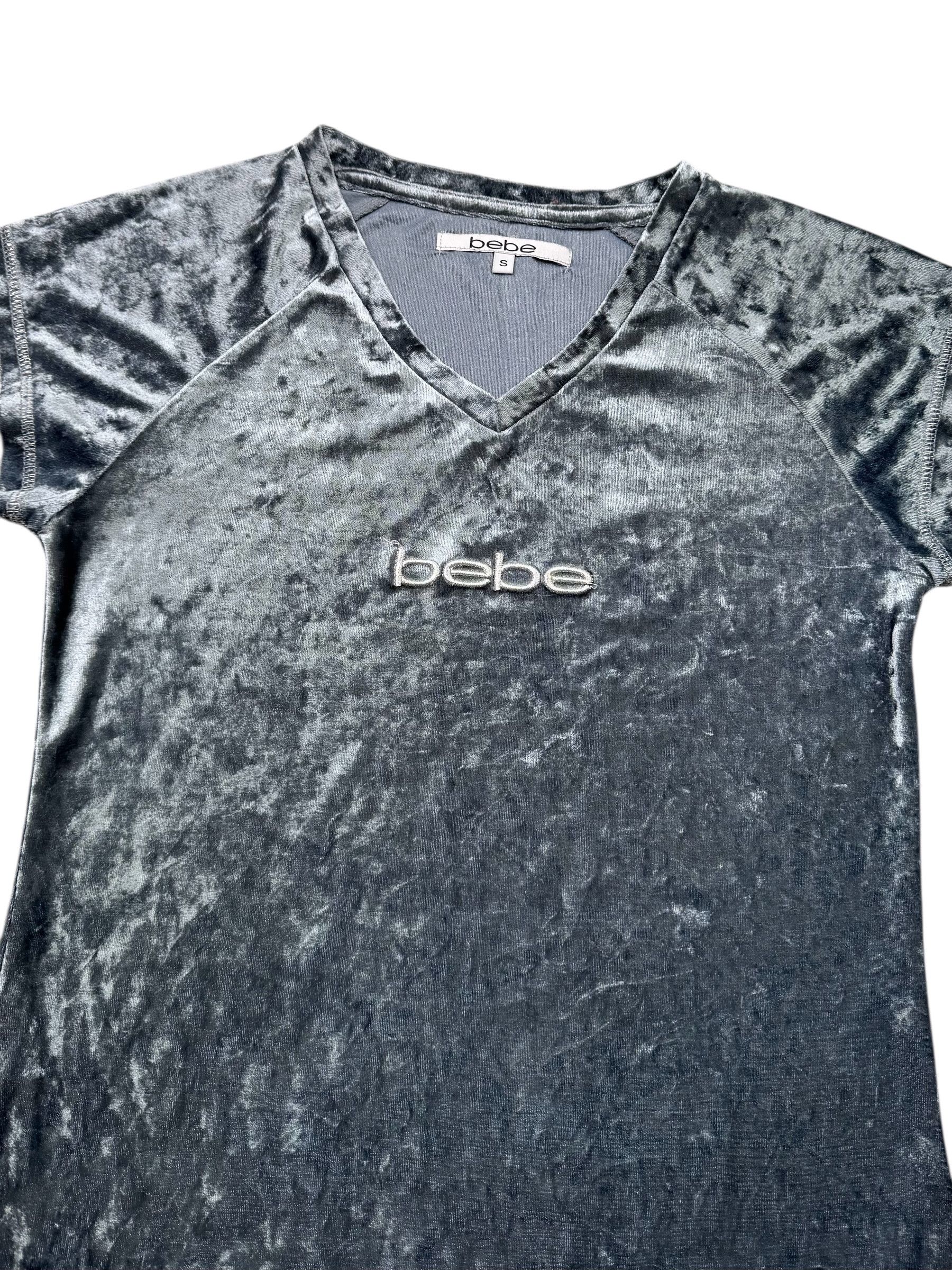 Bebe Bebe Vintage Velour Tank Top(V9) Size S / US 4 / IT 40 - 2 Thumbnail