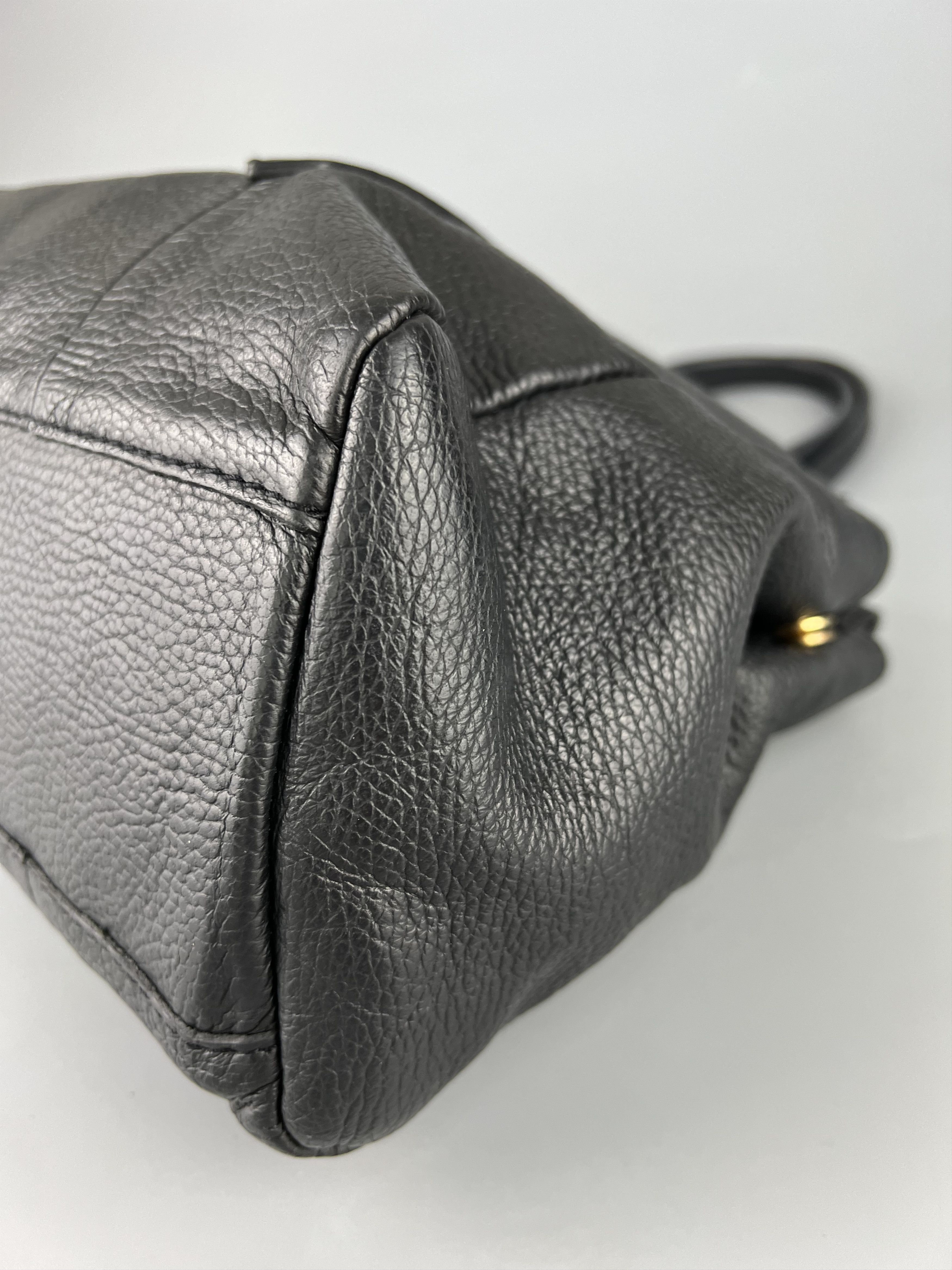 Gianni Chiarini Gianni Chiarini Black Leather Shoulder Bag Size ONE SIZE - 5 Thumbnail