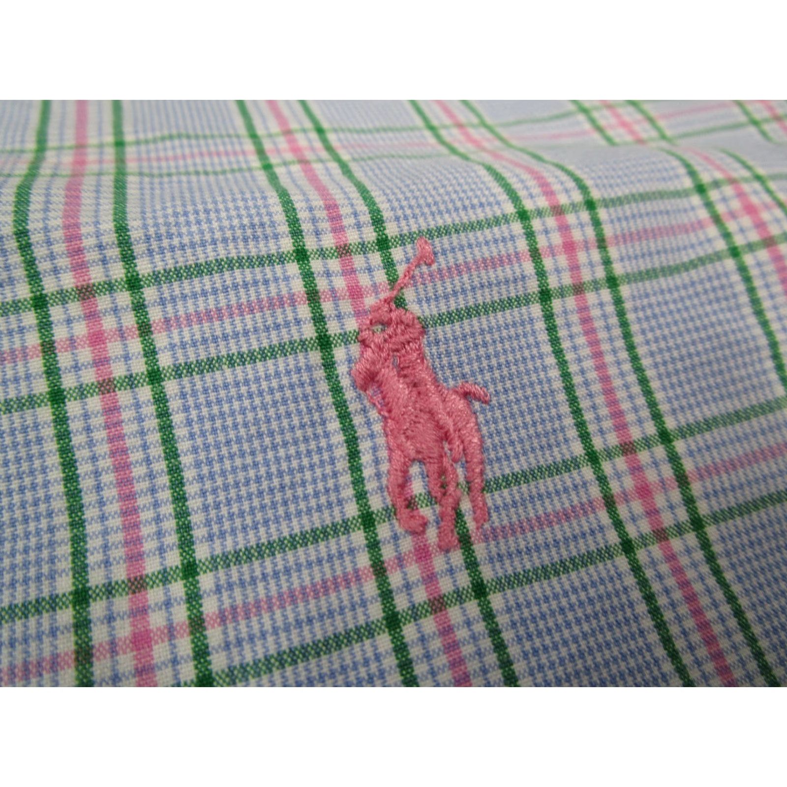 Ralph Lauren VINTAGE Polo Ralph Lauren Dress Shirt Mens 17.5 34 Blue Plaid Classic Fit Long Sleeve Button-Down Preppy Size US S / EU 44-46 / 1 - 4 Thumbnail
