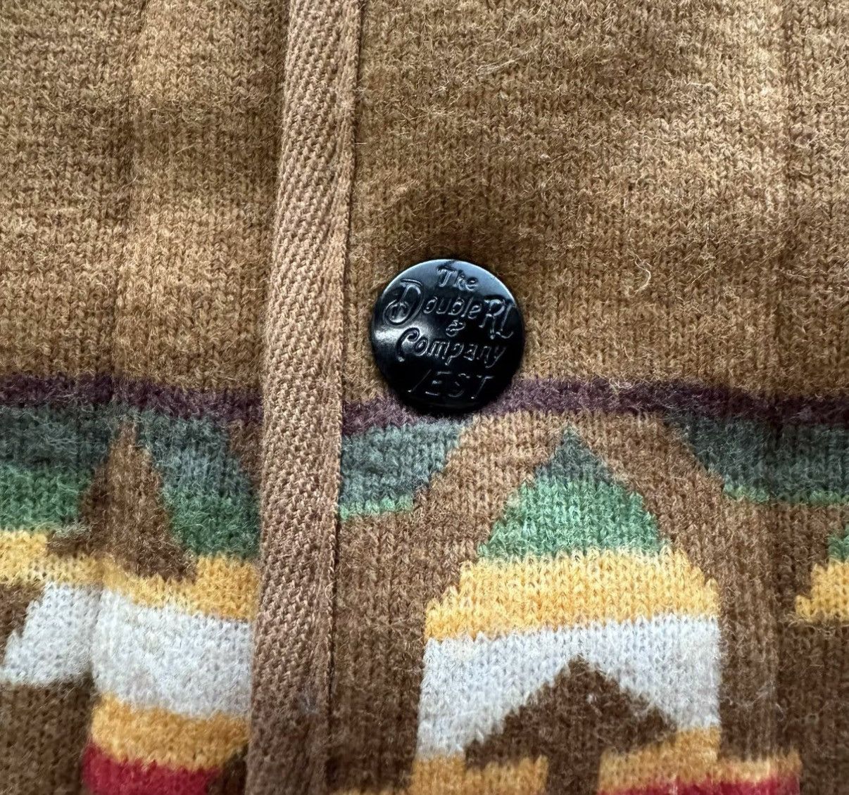 RRL Ralph Lauren RRL Ralph Lauren Double RL Southwestern Vest K22 Size US S / EU 44-46 / 1 - 7 Thumbnail