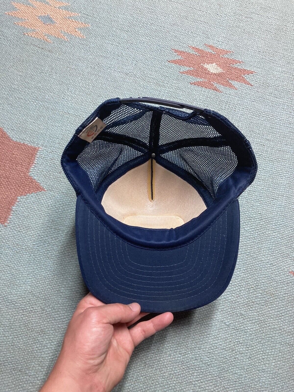 Vintage VTG 80s trucker hat cap Sohio oil gas company patch SnapBack Size ONE SIZE - 5 Thumbnail