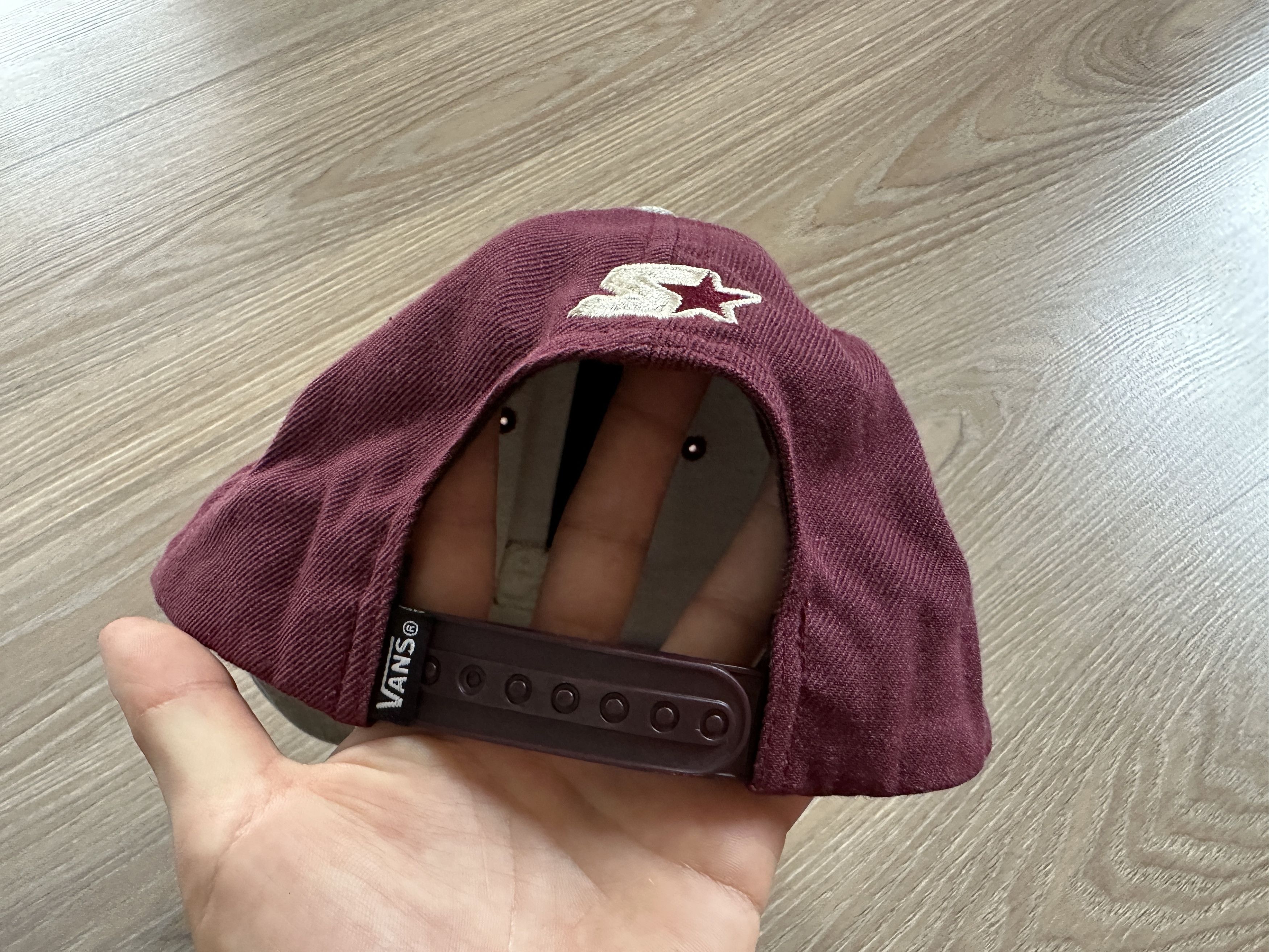 Starter × Vans Vintage Starter x Vans Burgundy Snapback Hat Size ONE SIZE - 5 Thumbnail