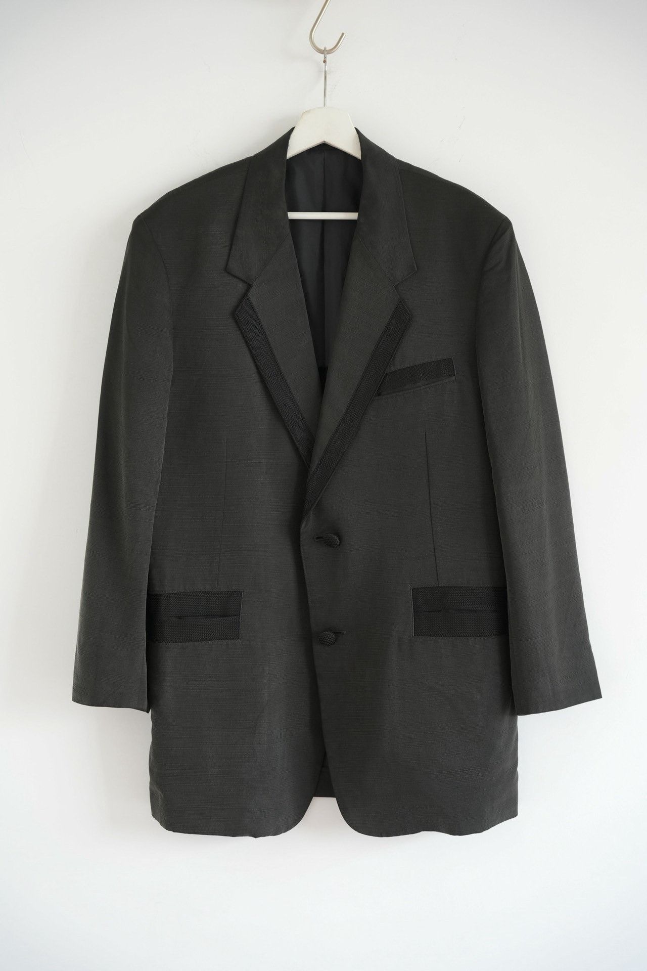 Yohji Yamamoto Yohji Yamamoto 03SS Silk Blazer Size US M / EU 48-50 / 2 - 1 Thumbnail