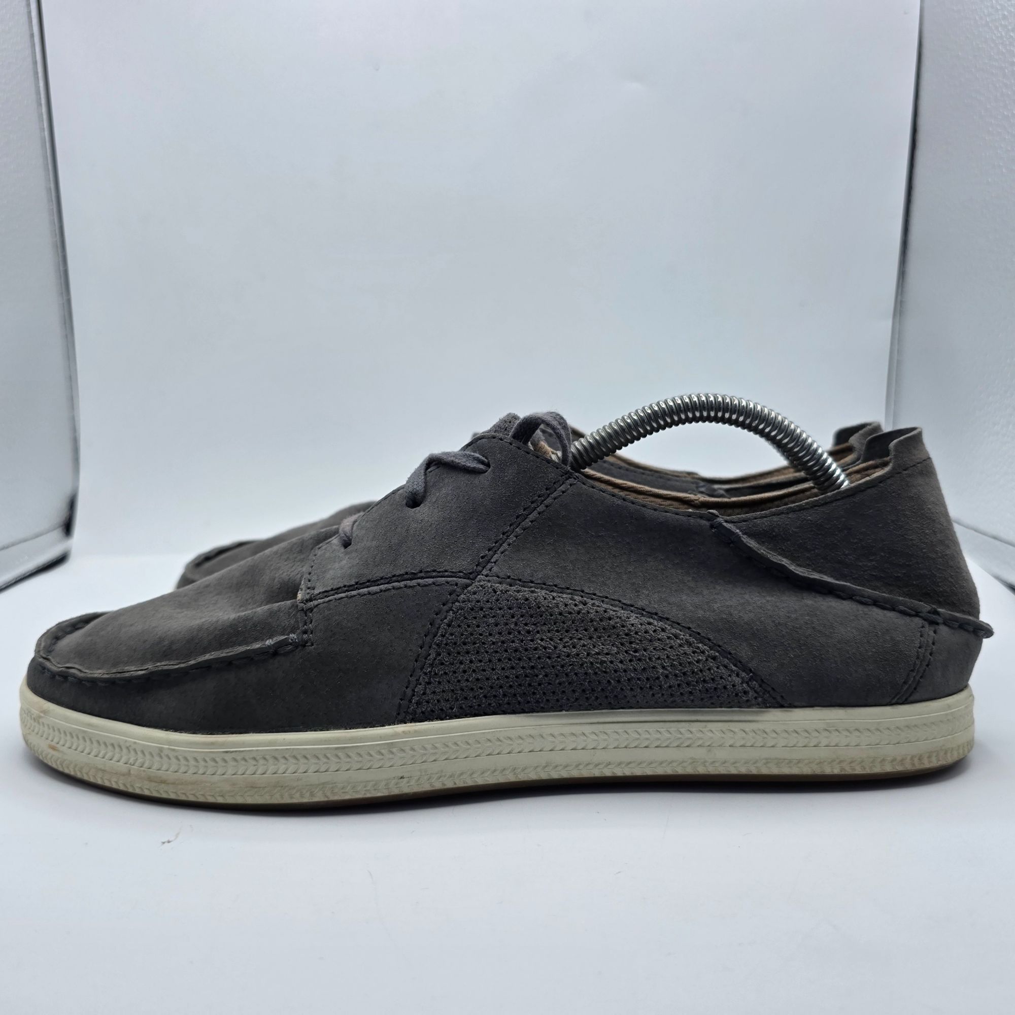 Olukai Olukai Pahono Lace Mens Size 10 Gray Shoes Casual Walking Lo Size US 10 / EU 43 - 13 Thumbnail