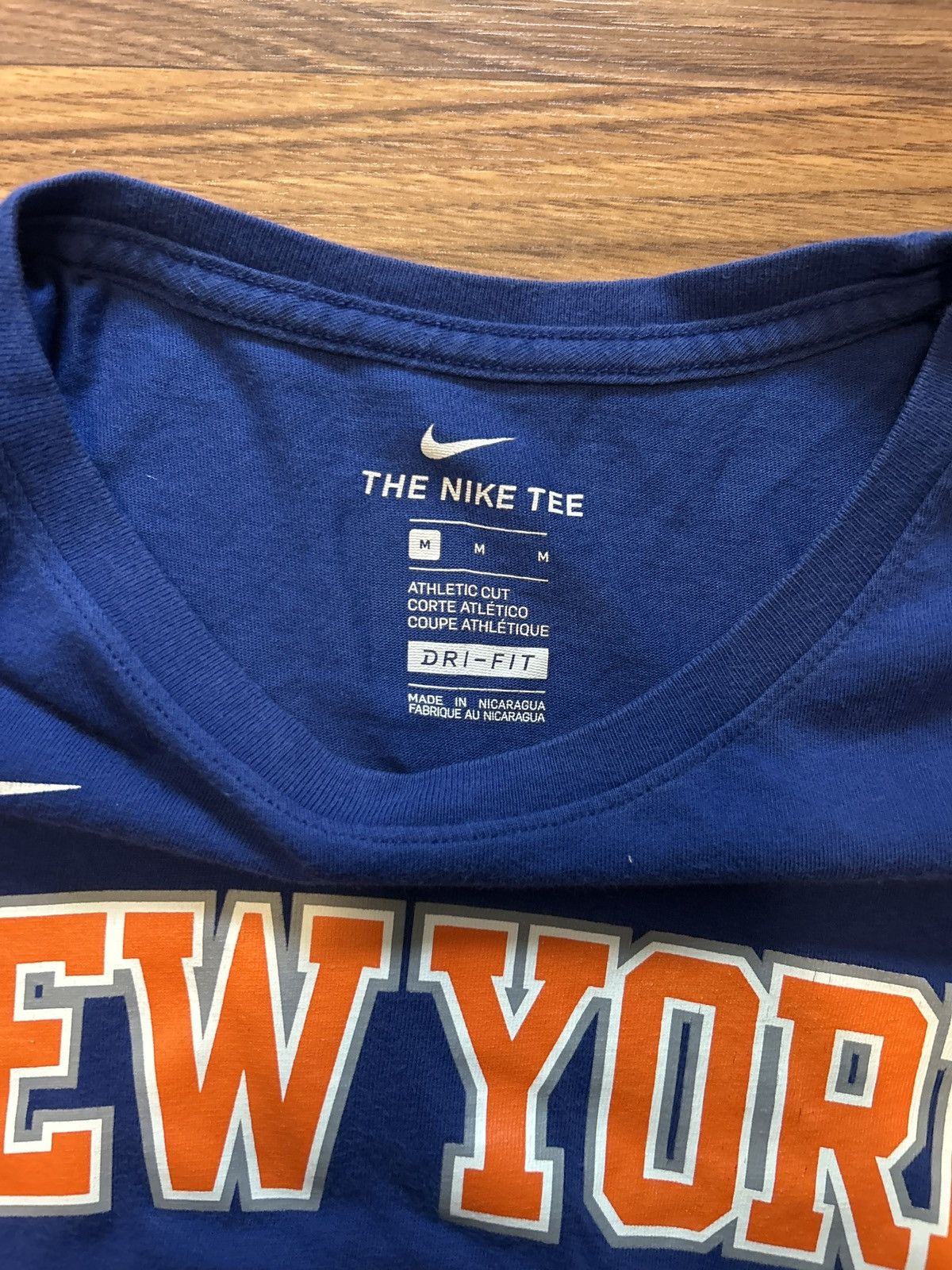 NBA × Nike Nike New York Knicks RJ Barrett T-shirt Size US M / EU 48-50 / 2 - 3 Thumbnail