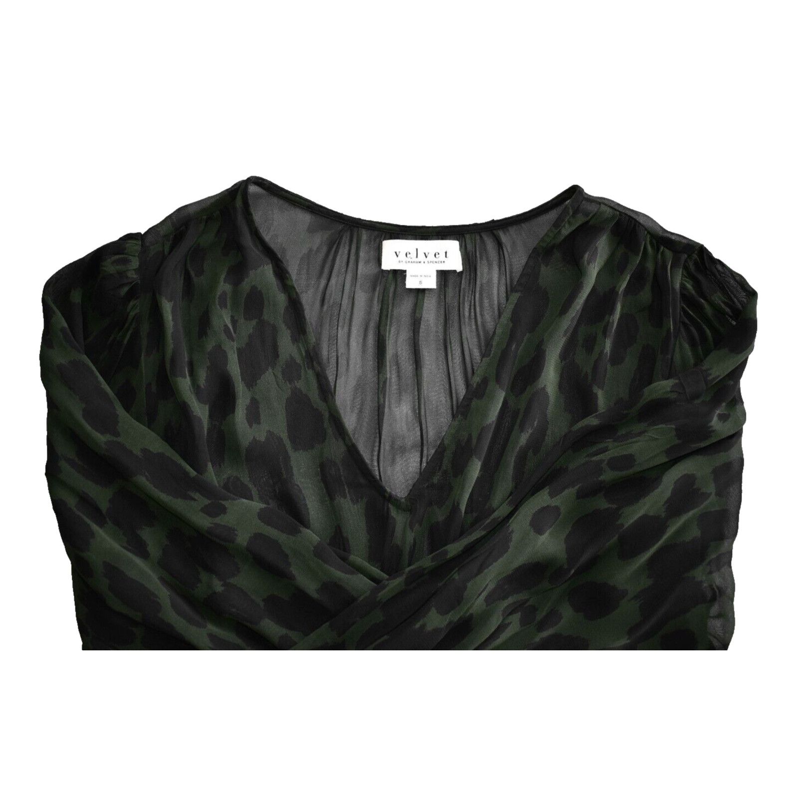 Velvet NEW VELVET GRAHAM & SPENCER Kendra Animal Print Dress S $257 Size S / US 4 / IT 40 - 5 Thumbnail