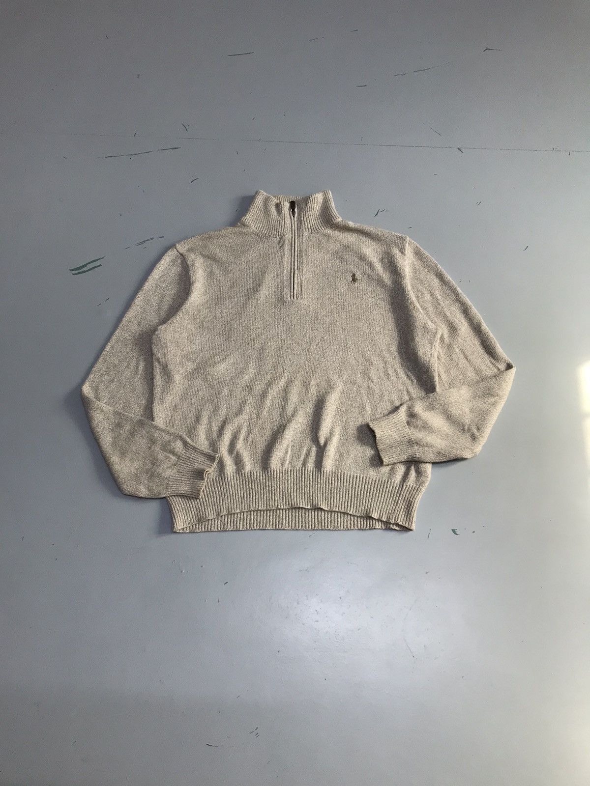 Polo Ralph Lauren Vintage polo Ralph Lauren quarter zipper sweater Size US S / EU 44-46 / 1 - 1 Thumbnail
