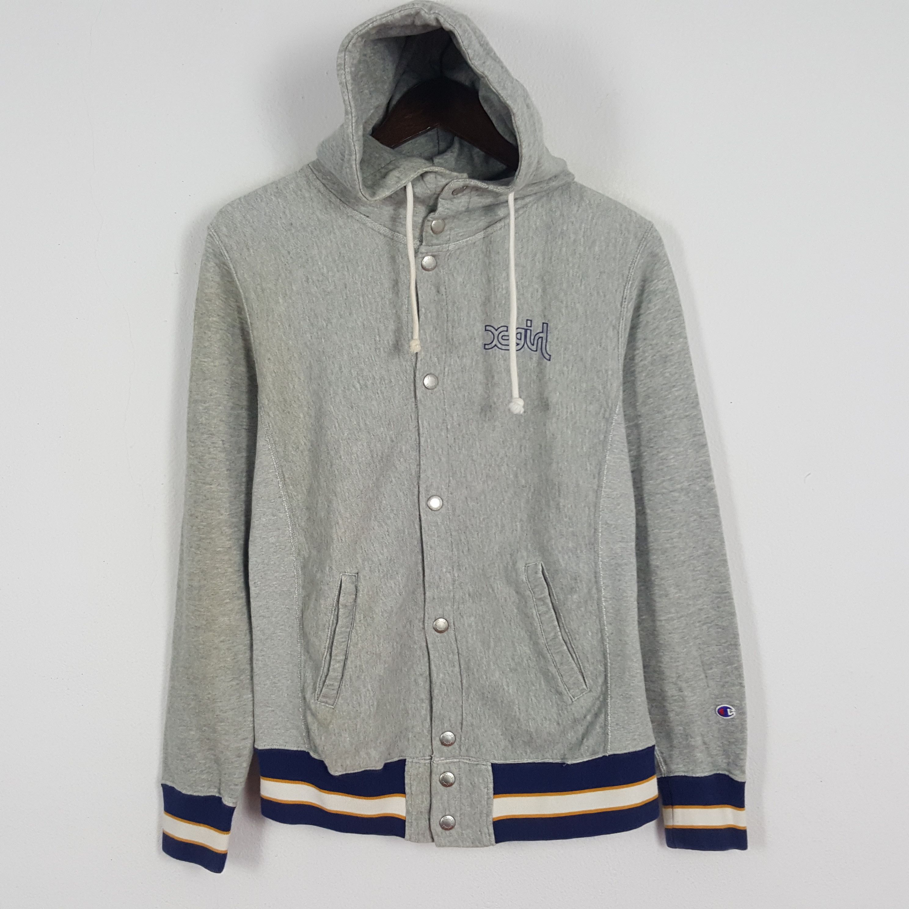Champion × Vintage Vintage Champion Xgirl Athletics Varsity Jacket Hoodies Size US S / EU 44-46 / 1 - 3 Thumbnail