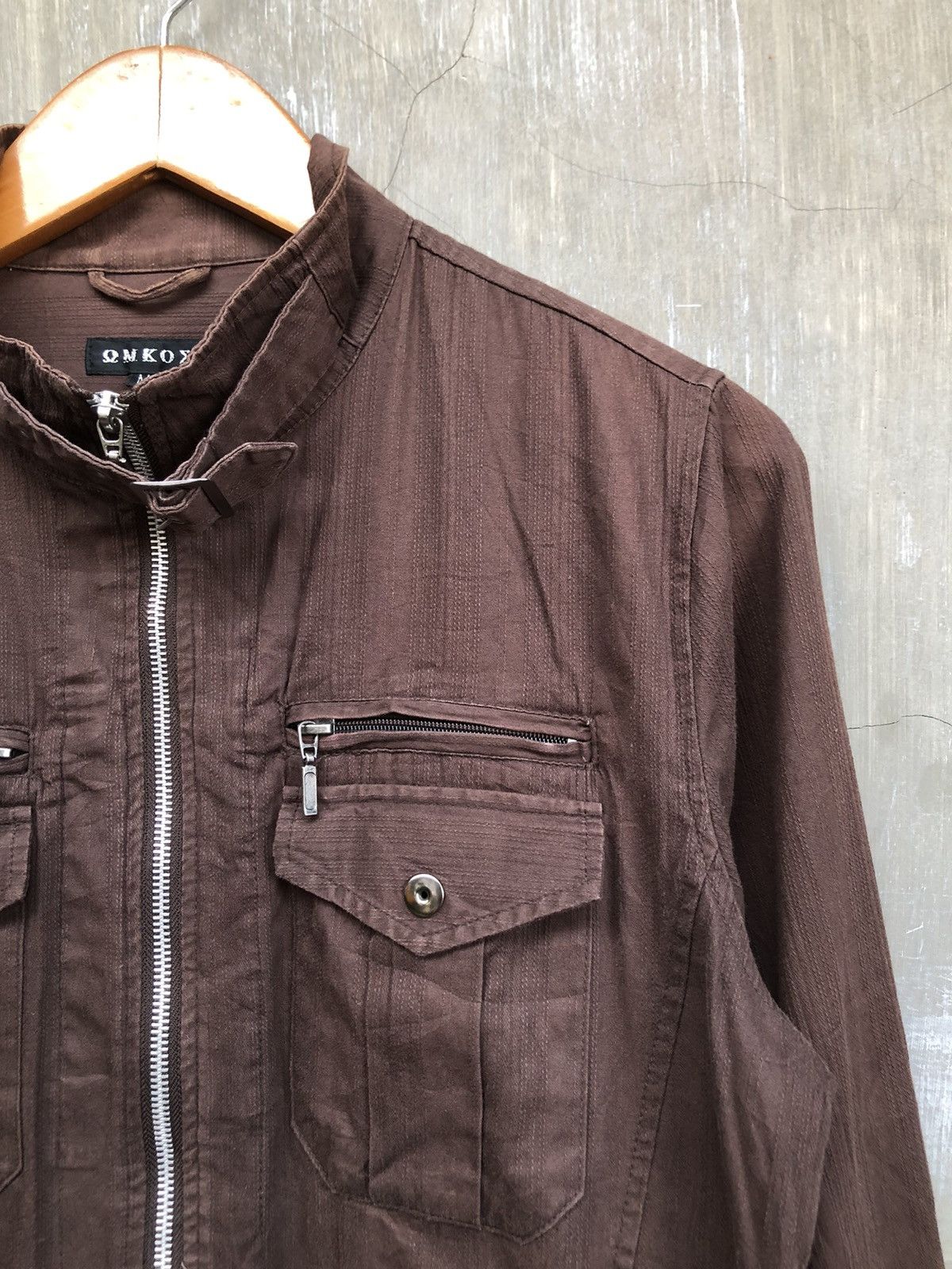 Japanese Brand Y2K Japanese Outer Zipper Tops LGB Ifsixwasnine Style Size US M / EU 48-50 / 2 - 4 Thumbnail