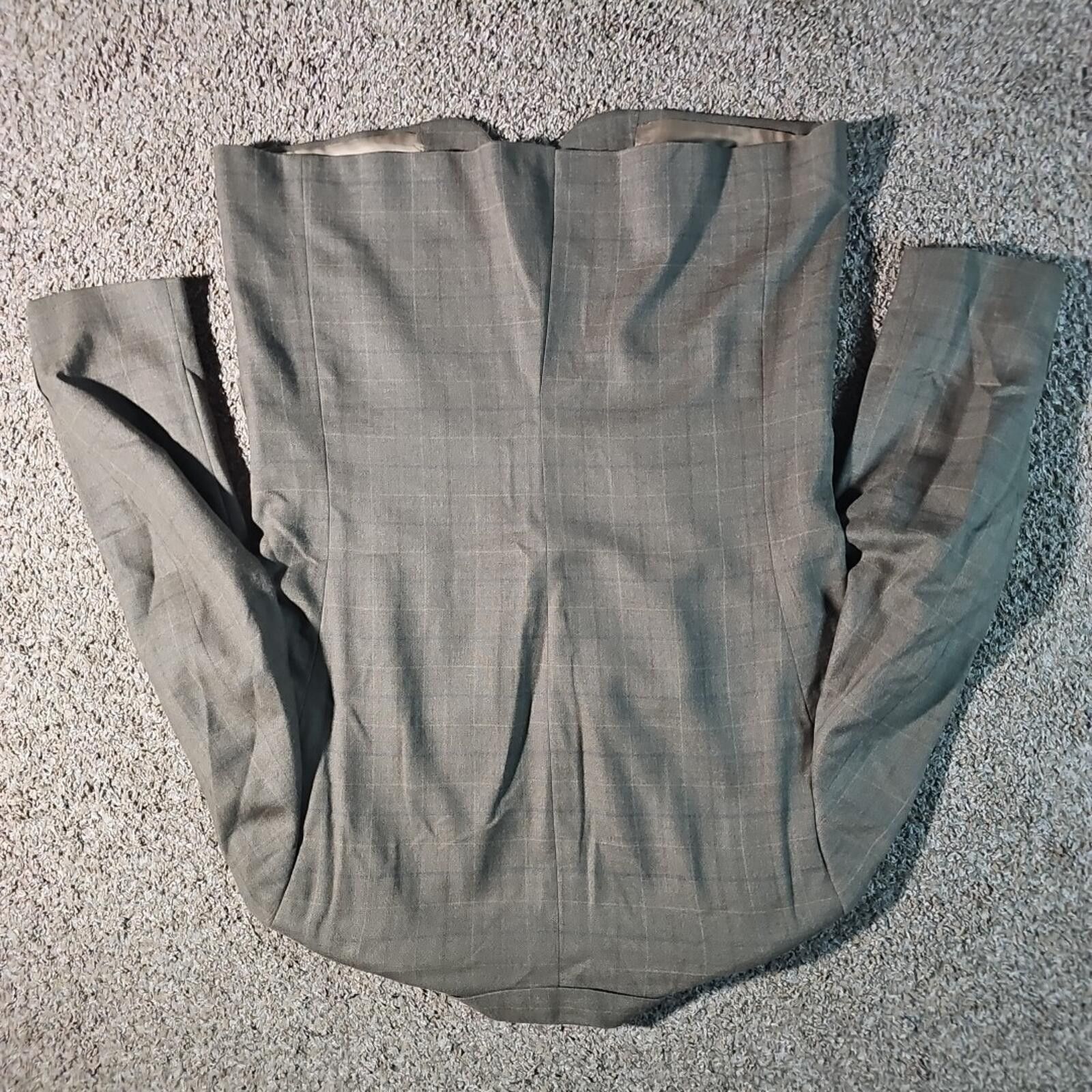 Jos. A. Bank Jos. A Bank 44R 2 Button Blazer Silk & Wool Size 44R - 7 Thumbnail