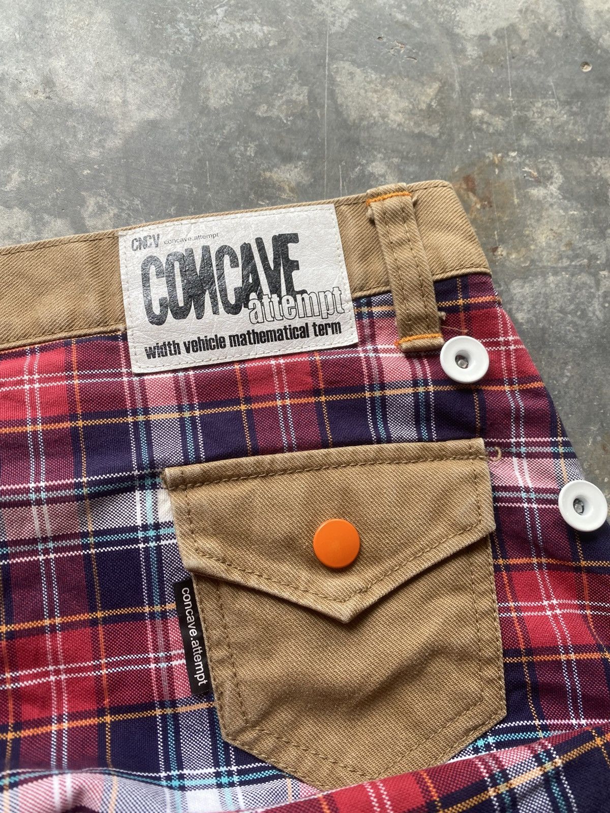 Japanese Brand CONCAVE ATTEMPT Double Butt Pant Size US 32 / EU 48 - 7 Thumbnail