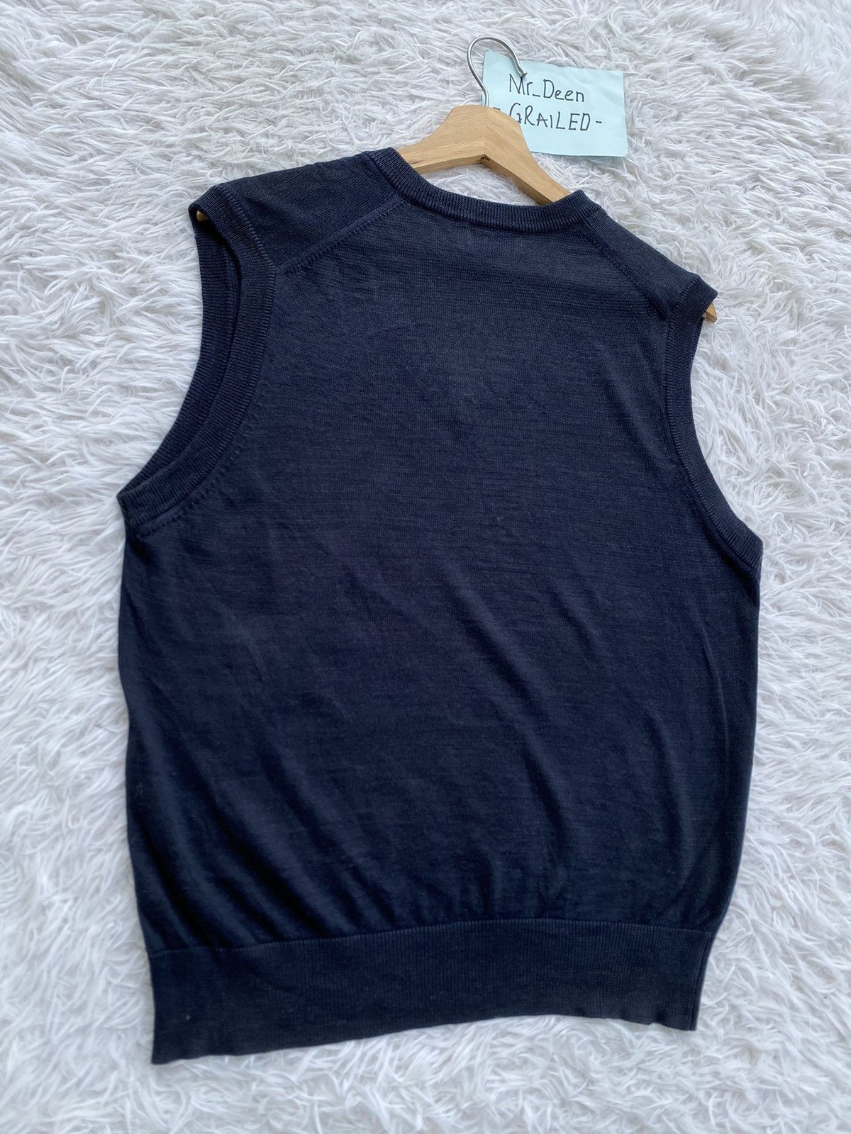 Burberry Rare Vintage 90s Burberry Knitted Vest Size US M / EU 48-50 / 2 - 14 Thumbnail