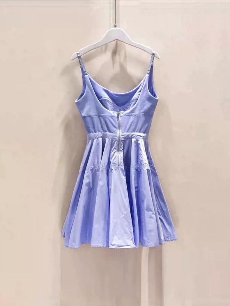 Alexander Wang Alexander Wang Blue Sling Waist Dress- Size XS / US 0-2 / IT 36-38 - 2 Thumbnail