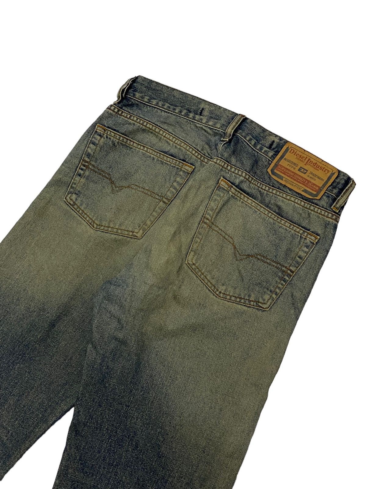 14th Addiction × Diesel Diesel Industry Denim Division Yellow Mud Washed Dirty Size US 29 - 11 Thumbnail