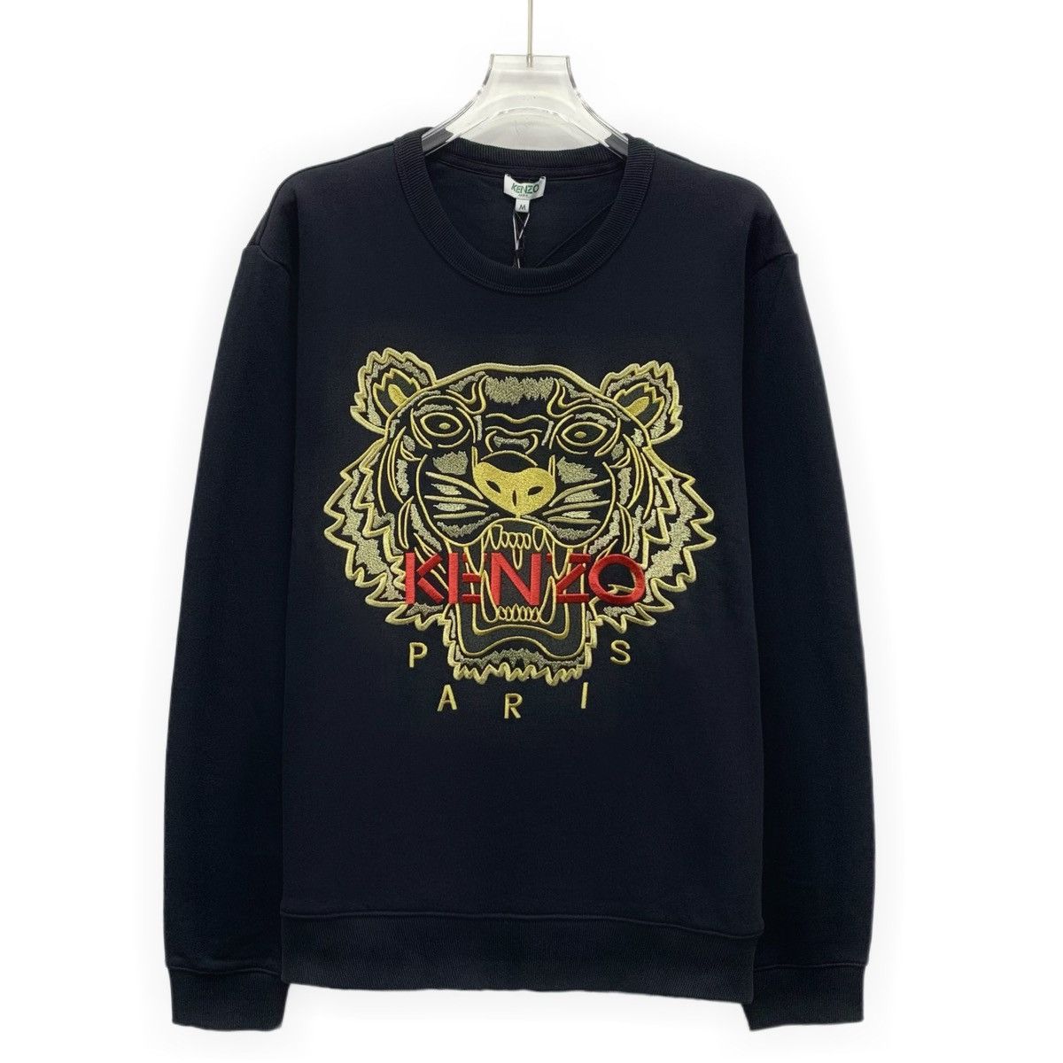 Kenzo Kenzo Tiger Head Embroidered Long Sleeve Sweatshirt K26WX Size US L / EU 52-54 / 3 - 1 Thumbnail