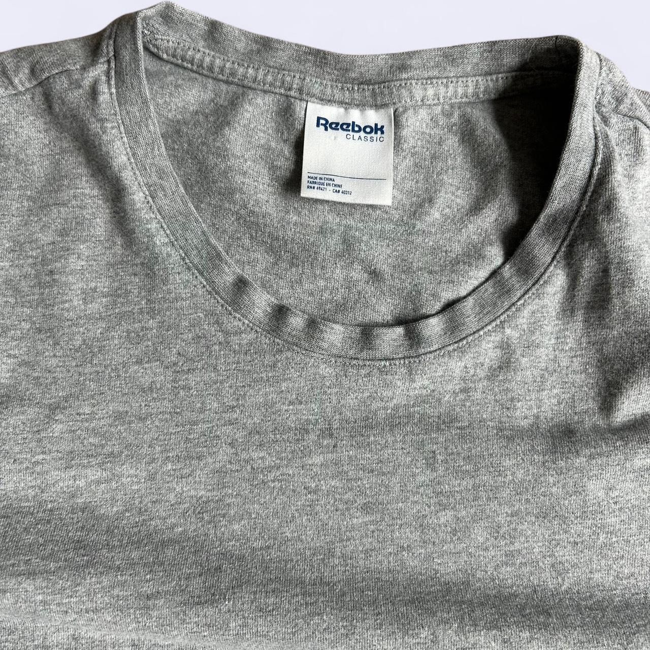 Reebok Reebok Retro Logo Grey T Shirt Size US L / EU 52-54 / 3 - 2 Thumbnail