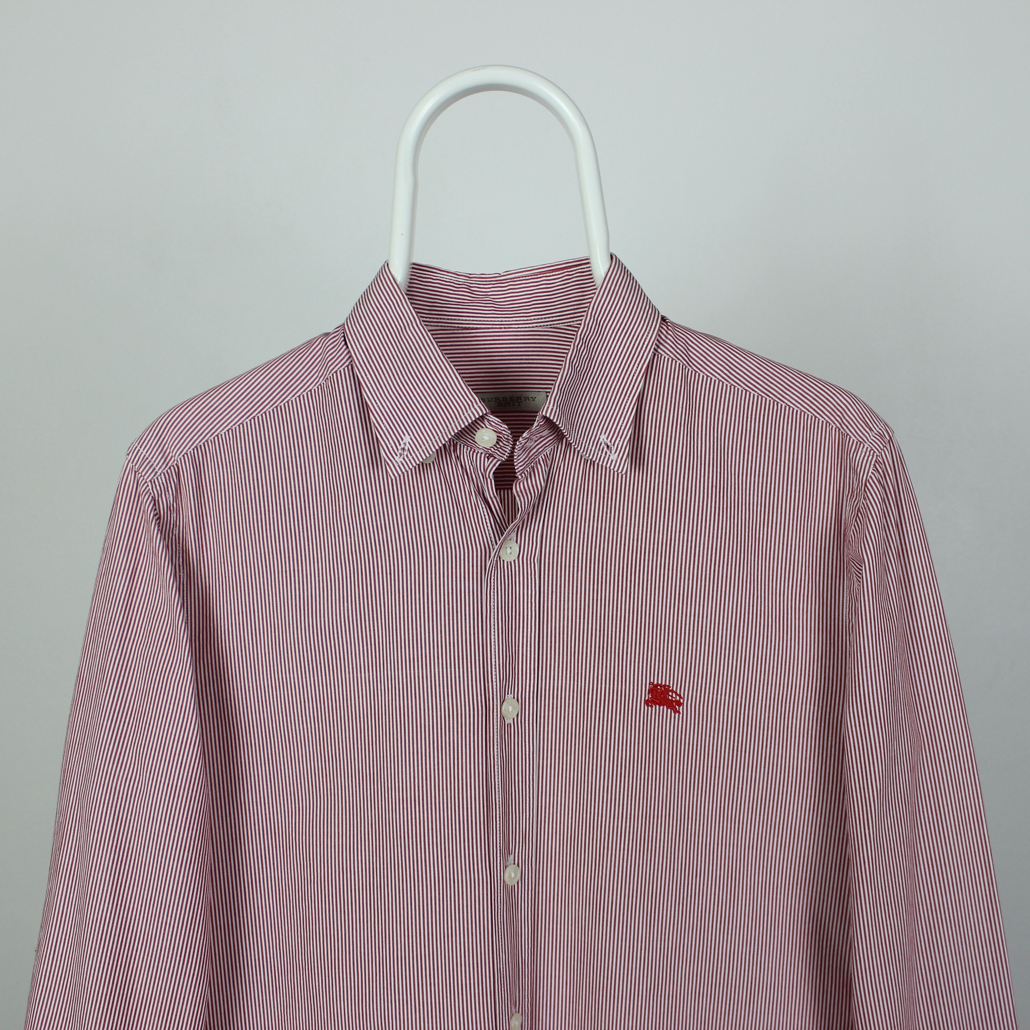 Burberry Burberry shirt men cotton button Ups red M Size US M / EU 48-50 / 2 - 8 Thumbnail