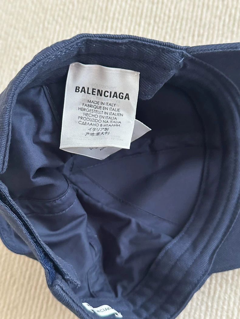 Balenciaga Balenciaga Embroidered Logo Baseball Cap - dmc Size ONE SIZE - 1 Thumbnail