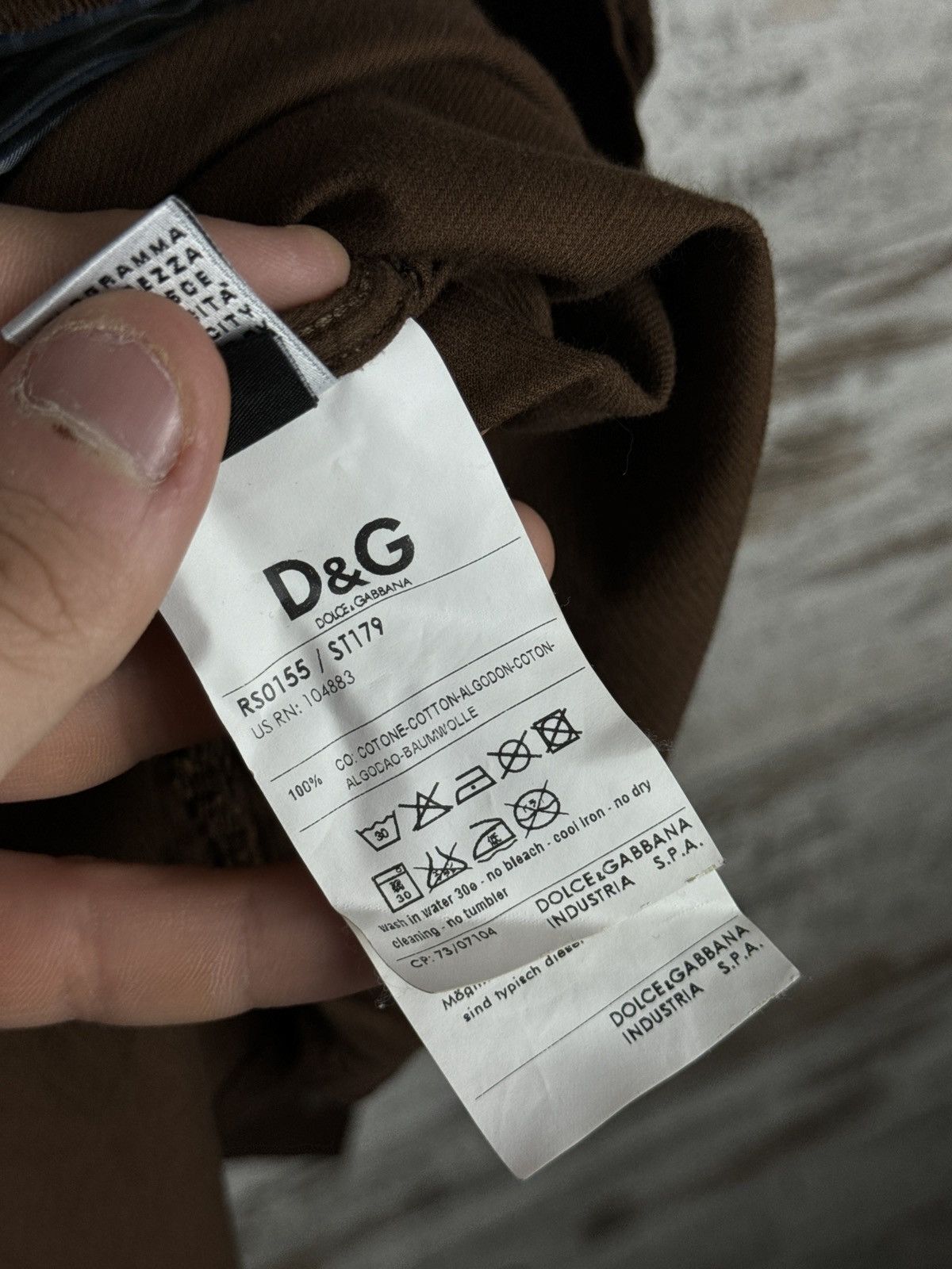 Dolce & Gabbana Vintage Dolce & Gabbana Shirts Button Up velvet corduroy y2k Size US M / EU 48-50 / 2 - 15 Thumbnail