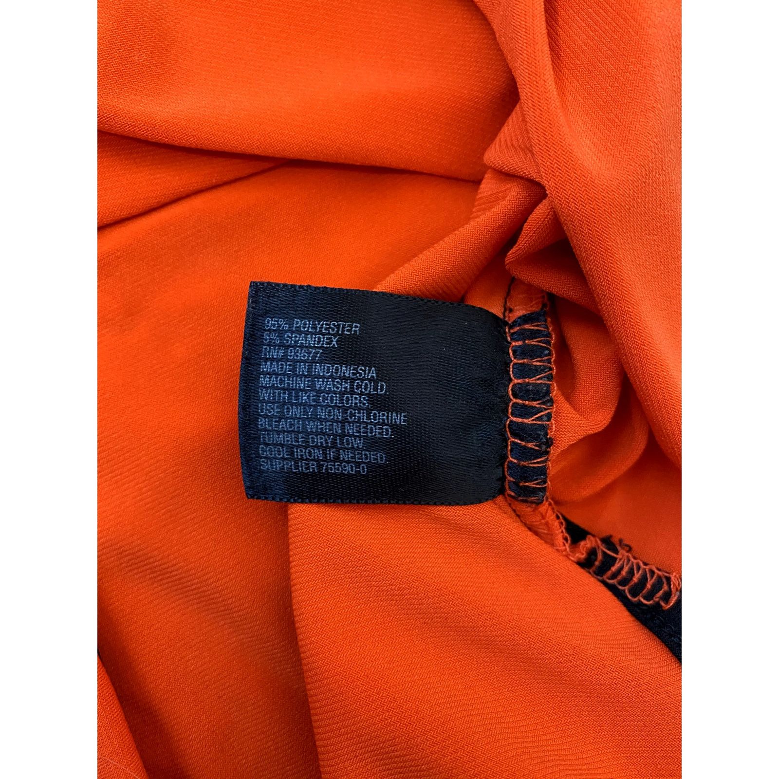 Worthington Women's Orange Worthington Sleeveless Blouse M Size M / US 6-8 / IT 42-44 - 4 Thumbnail