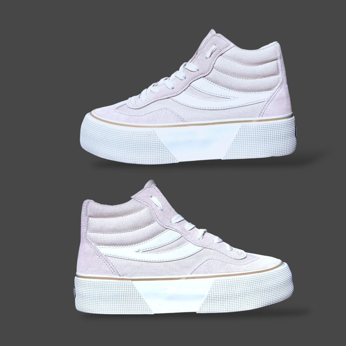 Superga Superga Women’s 3141 Revolley Platform Sneakers Beige Sz 7 Size US 7 / IT 37 - 4 Thumbnail