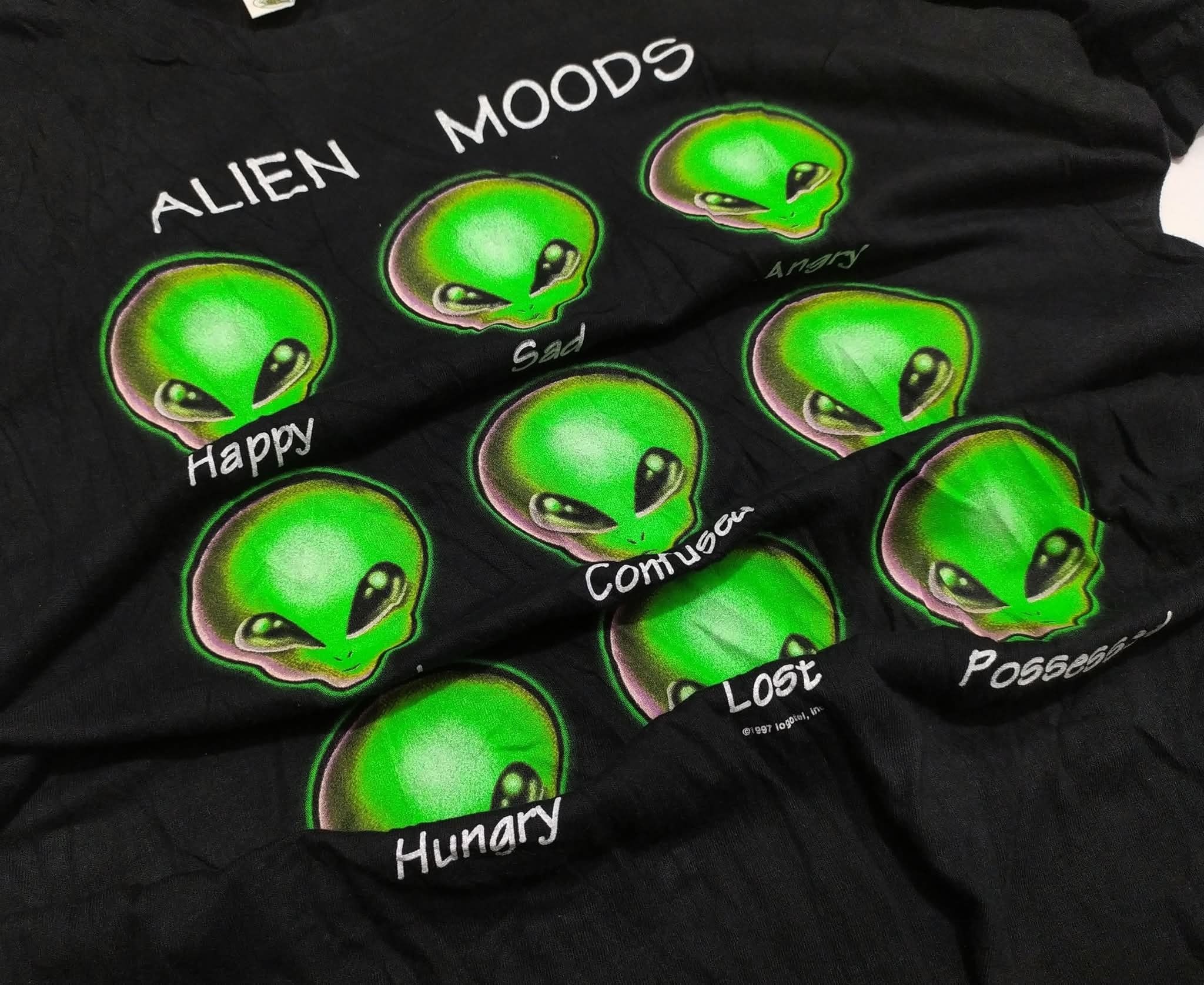 Alien Workshop Vintage 90s Alien Moods ©1997 Size US L / EU 52-54 / 3 - 2 Thumbnail