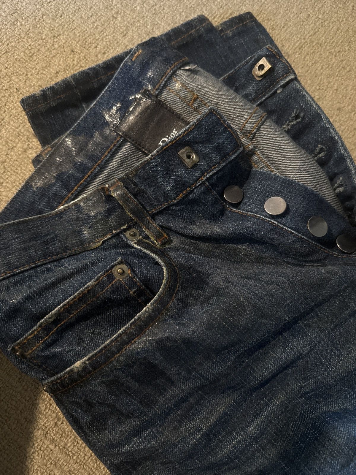 Dior Dior luster waxed denim Size US 28 / EU 44 - 5 Thumbnail