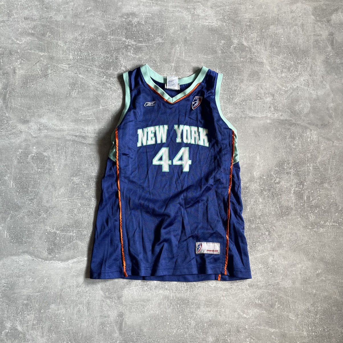 Pro Player Wnba whitmore New York 44 Liberty Reebok Jersey shirt tee Size L / US 10 / IT 46 - 1 Thumbnail