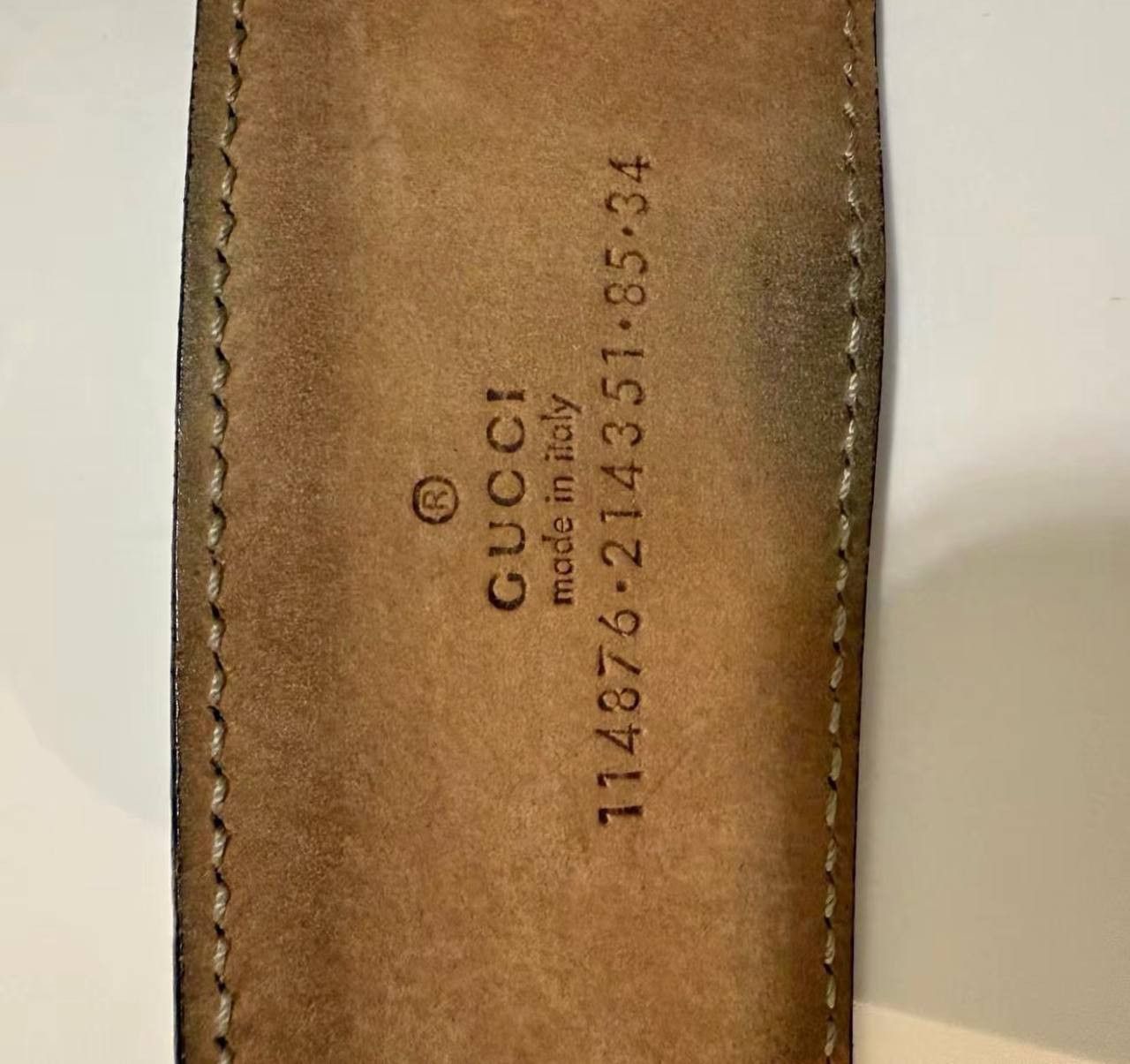 Gucci Gucci double G monogram belt Size ONE SIZE - 2 Thumbnail