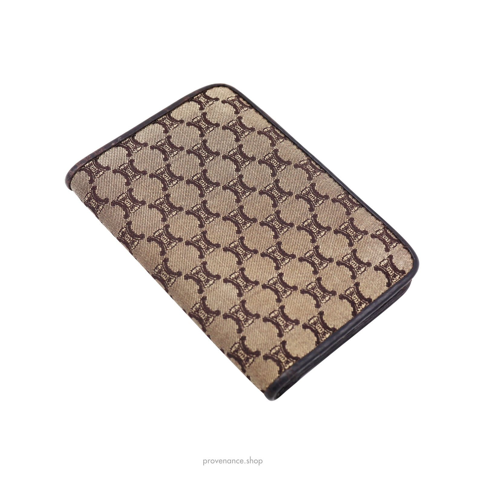 Celine 🔴 Celine Pocket Organizer Wallet - Triomphe Jacquard Size ONE SIZE - 3 Thumbnail