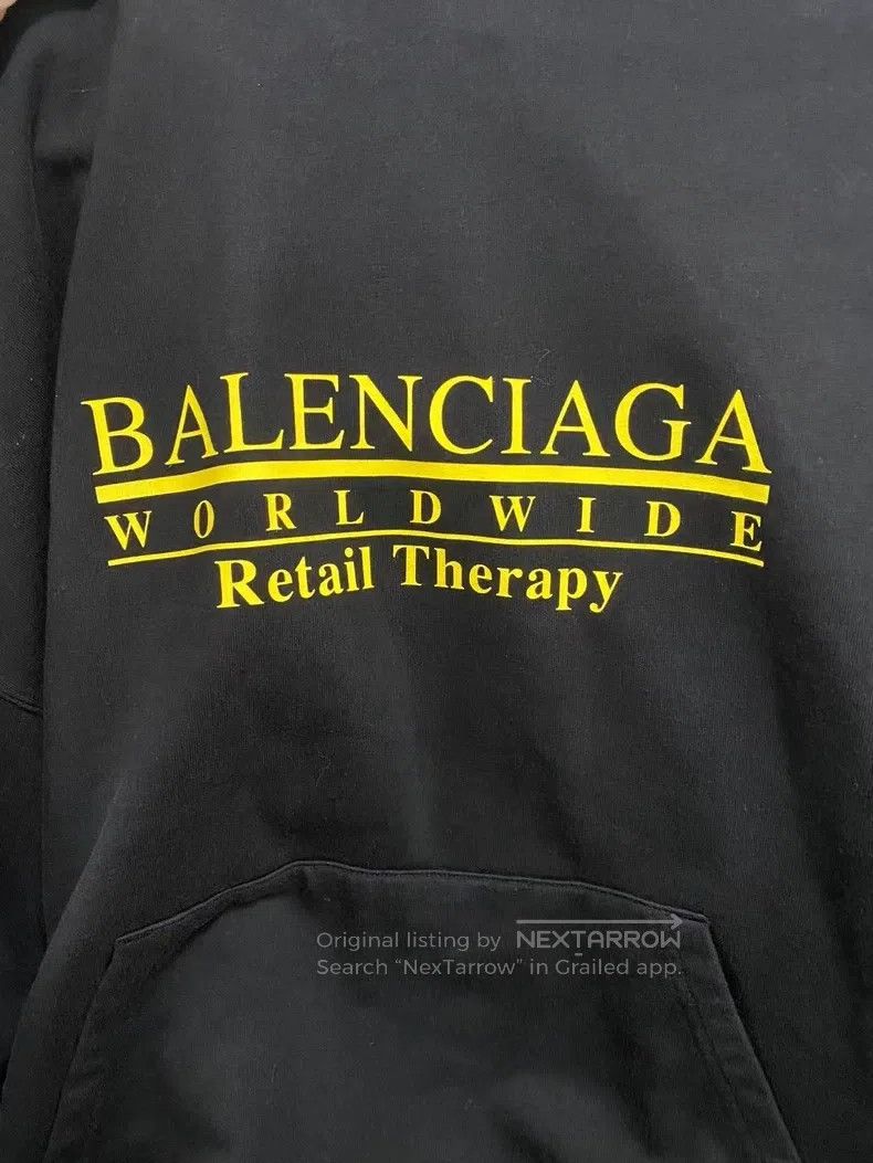 Balenciaga Balenciaga Chest Logo Hoodie Size US S / EU 44-46 / 1 - 3 Thumbnail