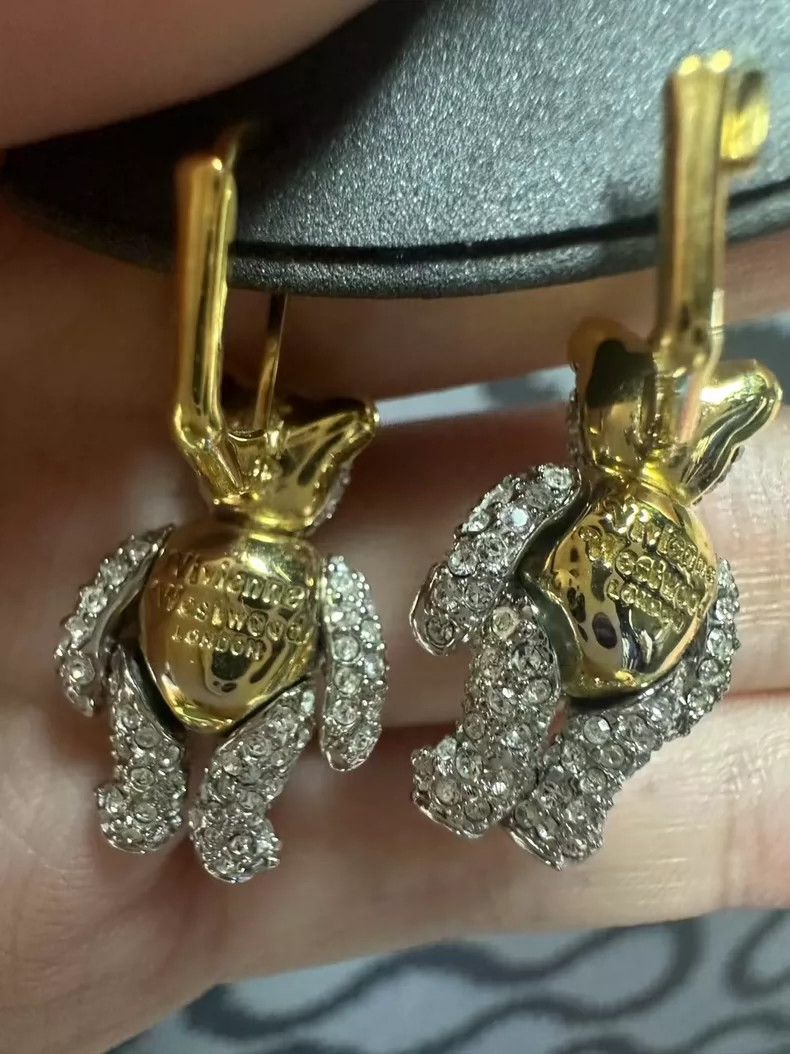 Vivienne Westwood Vivienne Westwood Saturn earring Size ONE SIZE - 4 Thumbnail