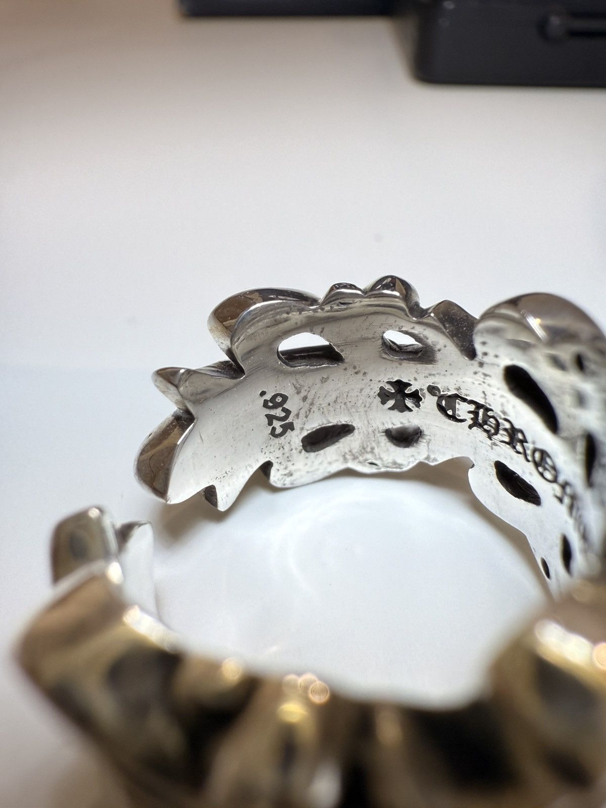 Chrome Hearts Chrome hearts double floral sz 6 Size ONE SIZE - 3 Thumbnail