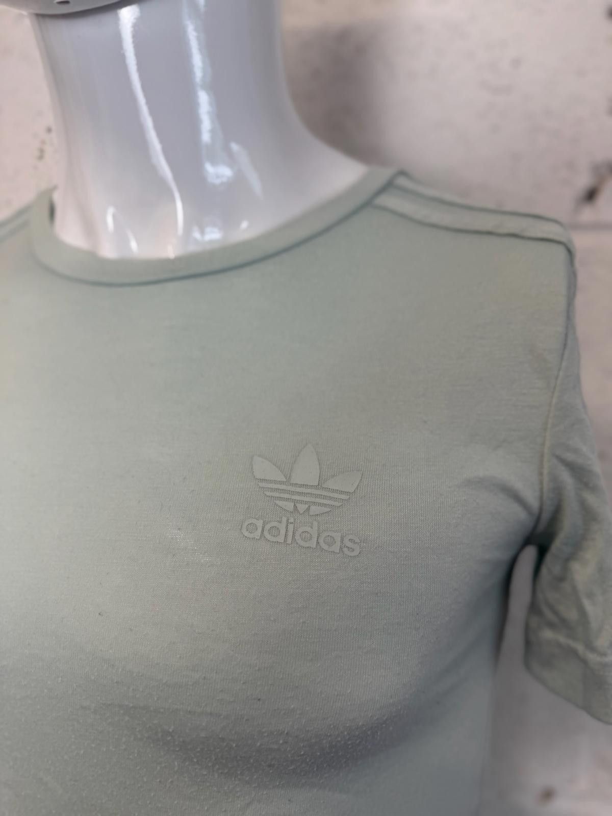 Adidas Adidas Mint Green Lightweight T-Shirt Womens Size 6 Size XS / US 0-2 / IT 36-38 - 4 Thumbnail