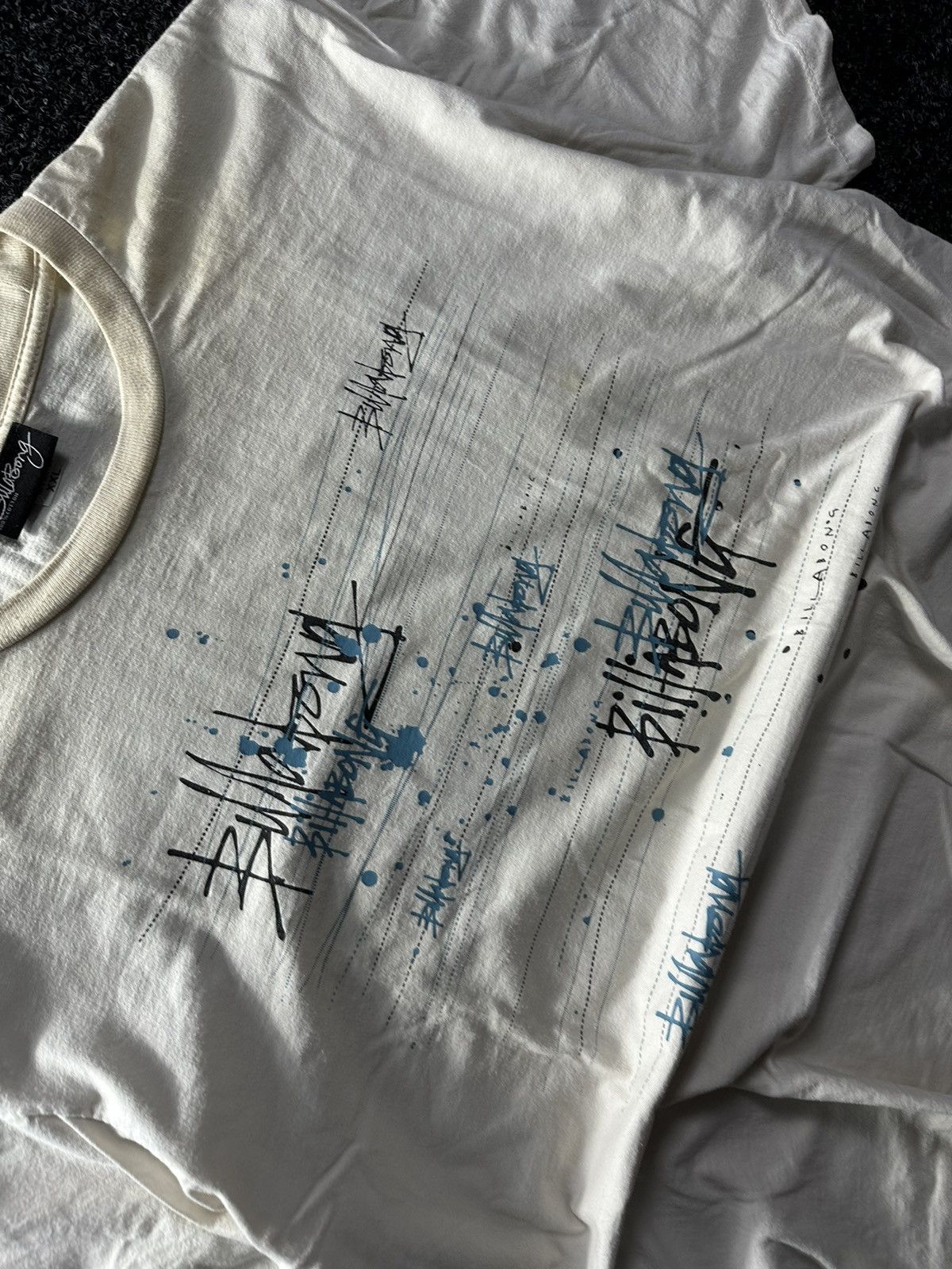Billabong × Vintage 🚨Crazy Y2K Billabong Affliction grunge style graphic tee Size US XXL / EU 58 / 5 - 4 Thumbnail