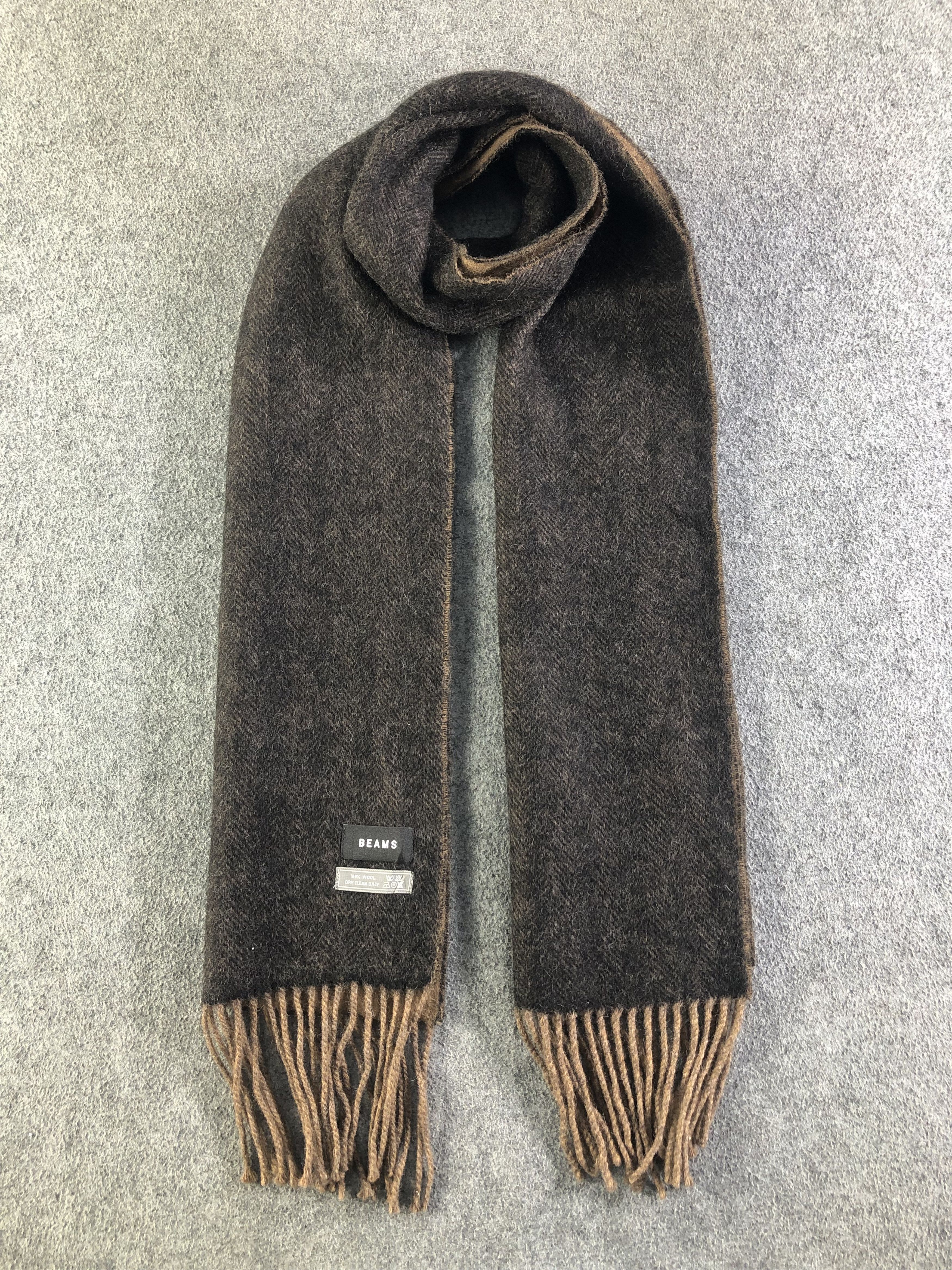 Beams Plus Beams Lambswool Scarf / Muffler / Neckwear SS1253 Size ONE SIZE - 1 Thumbnail