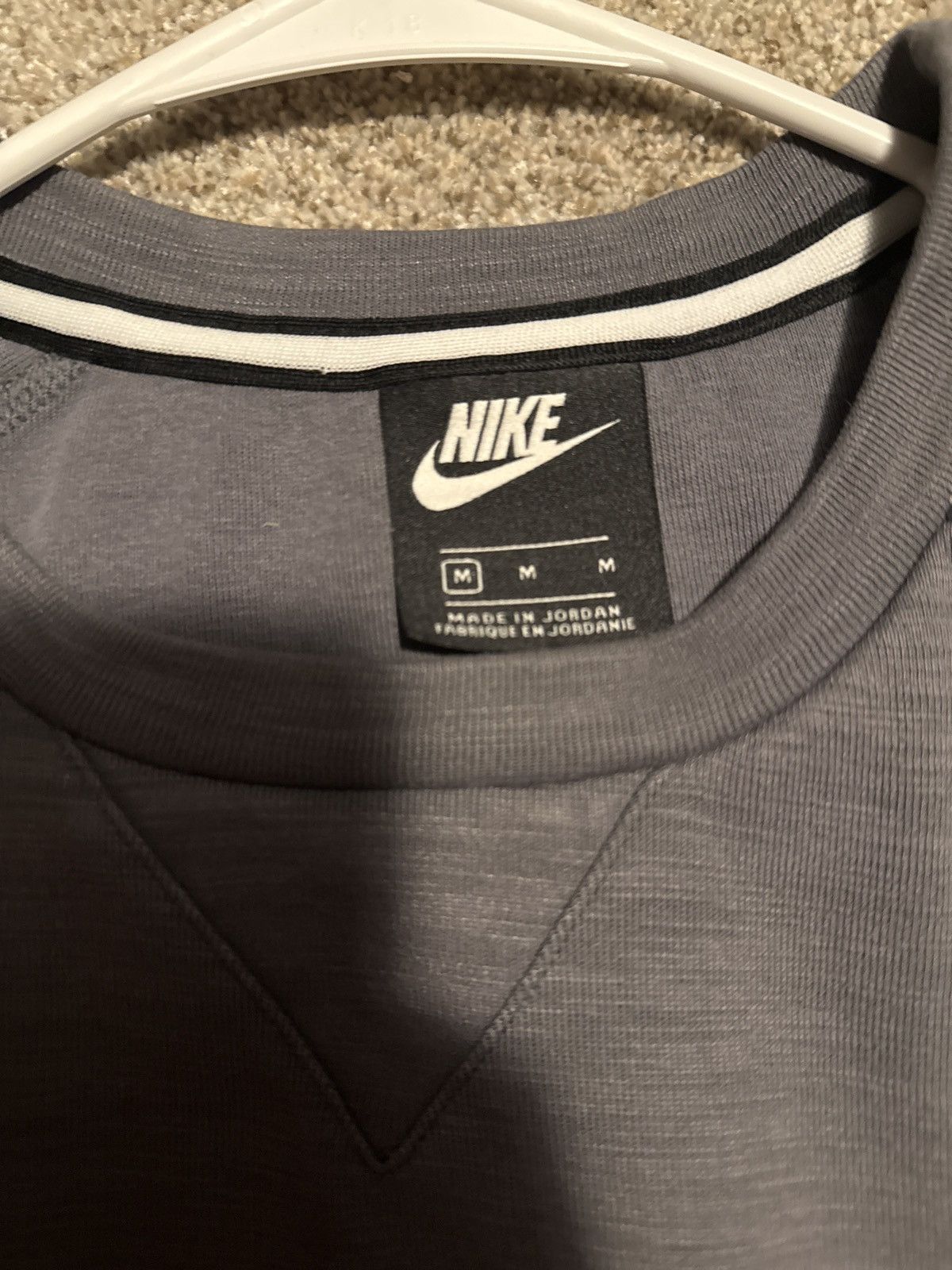 Nike Grey Nike Crewneck Size US M / EU 48-50 / 2 - 3 Thumbnail