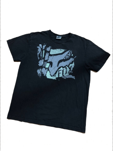 Fox Racing Vintage Fox Racing Big Y2K Print Short Sleeve T-Shirt Size L Size US L / EU 52-54 / 3 - 1 Thumbnail